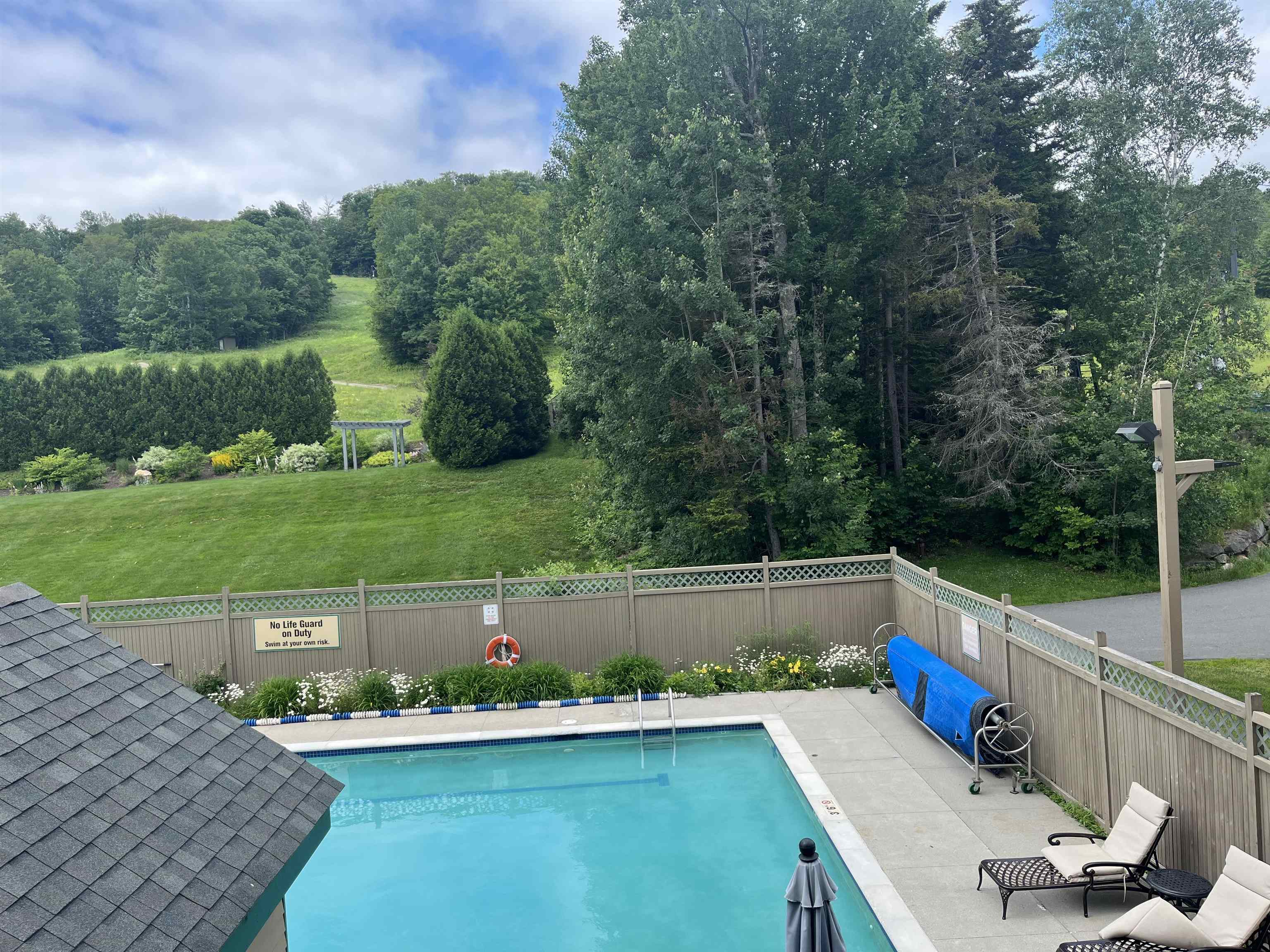 View from the balcony