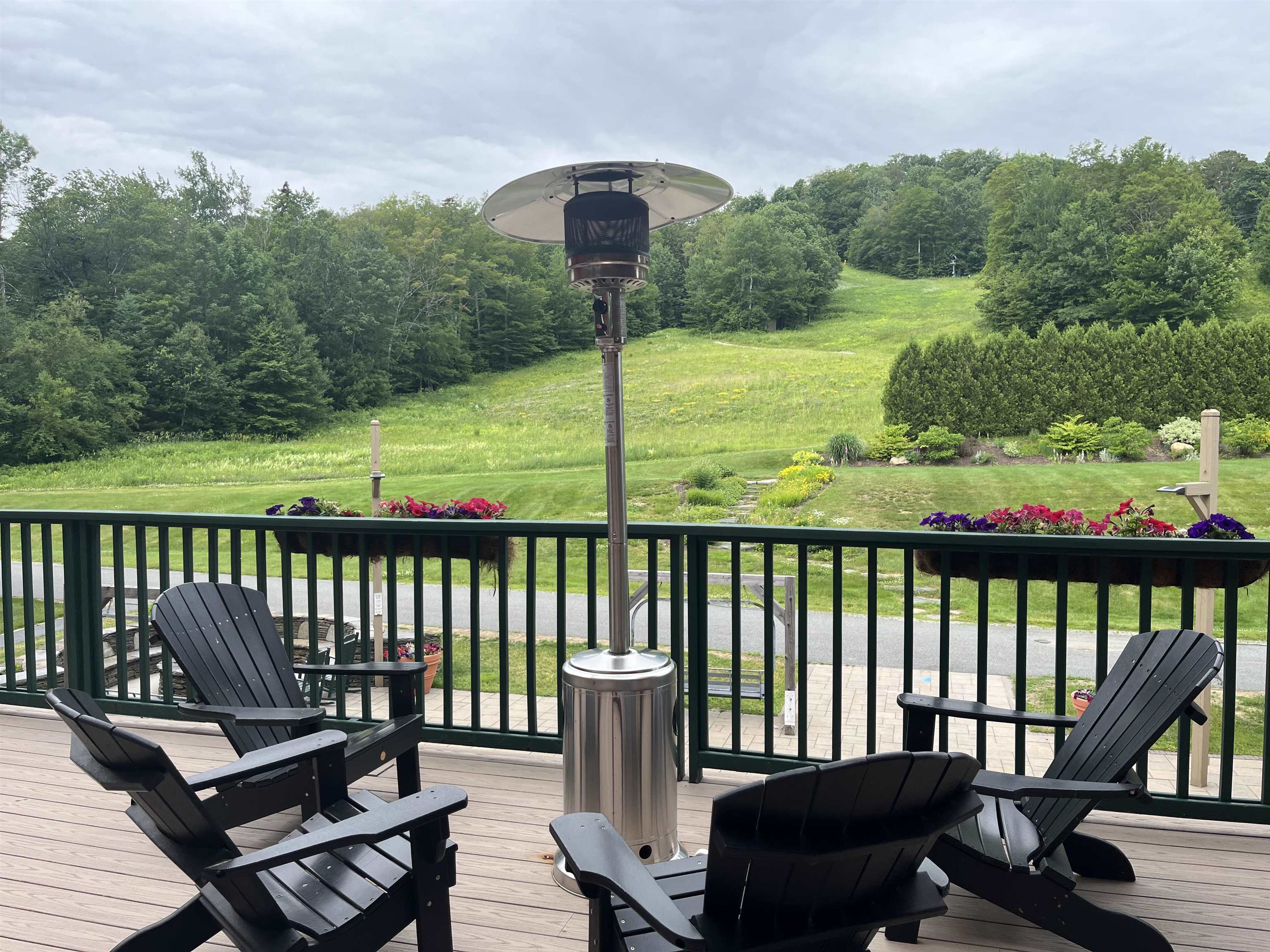 Owners private deck