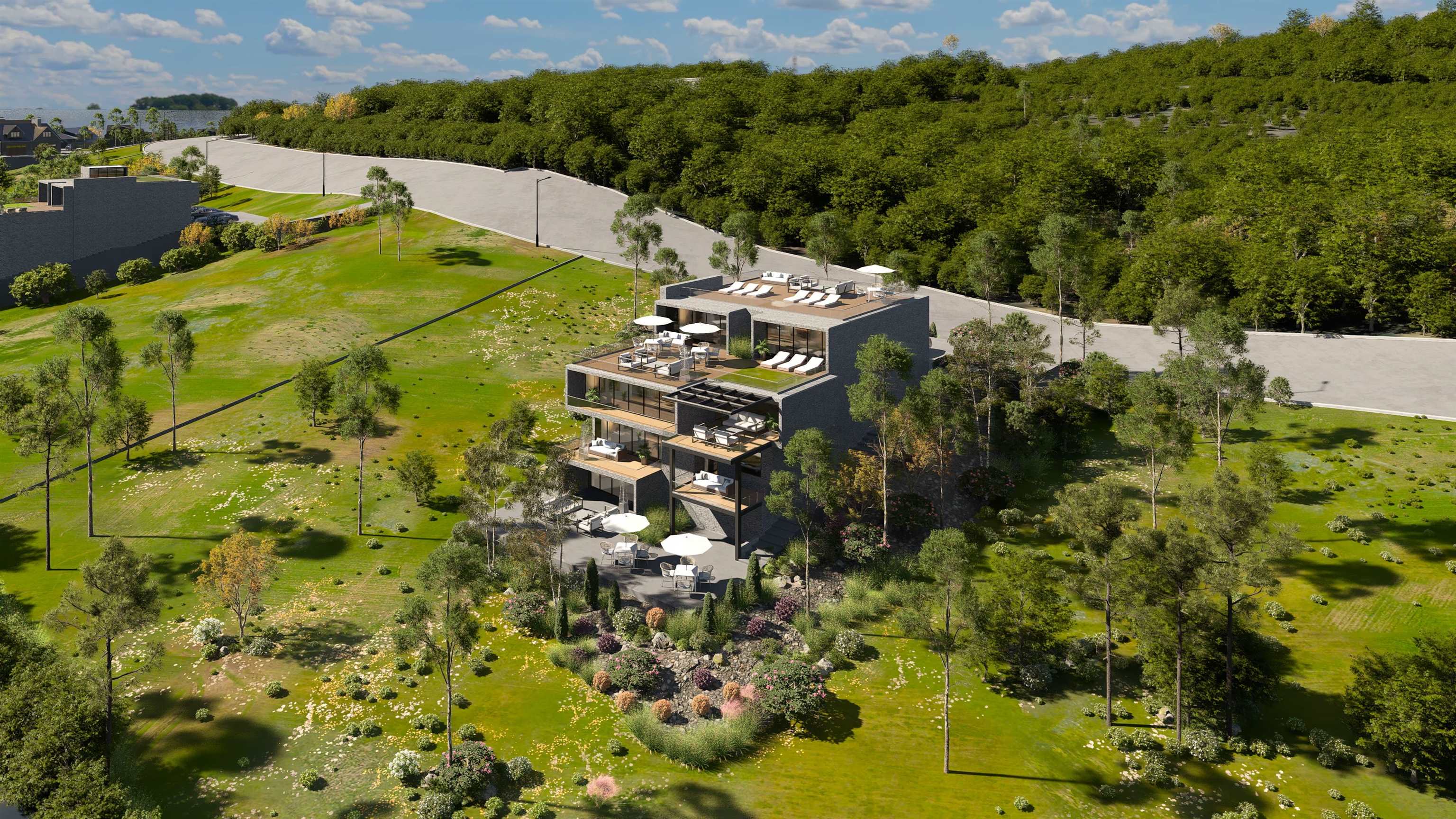 Reasonable facsimile for proposed home to suit land
