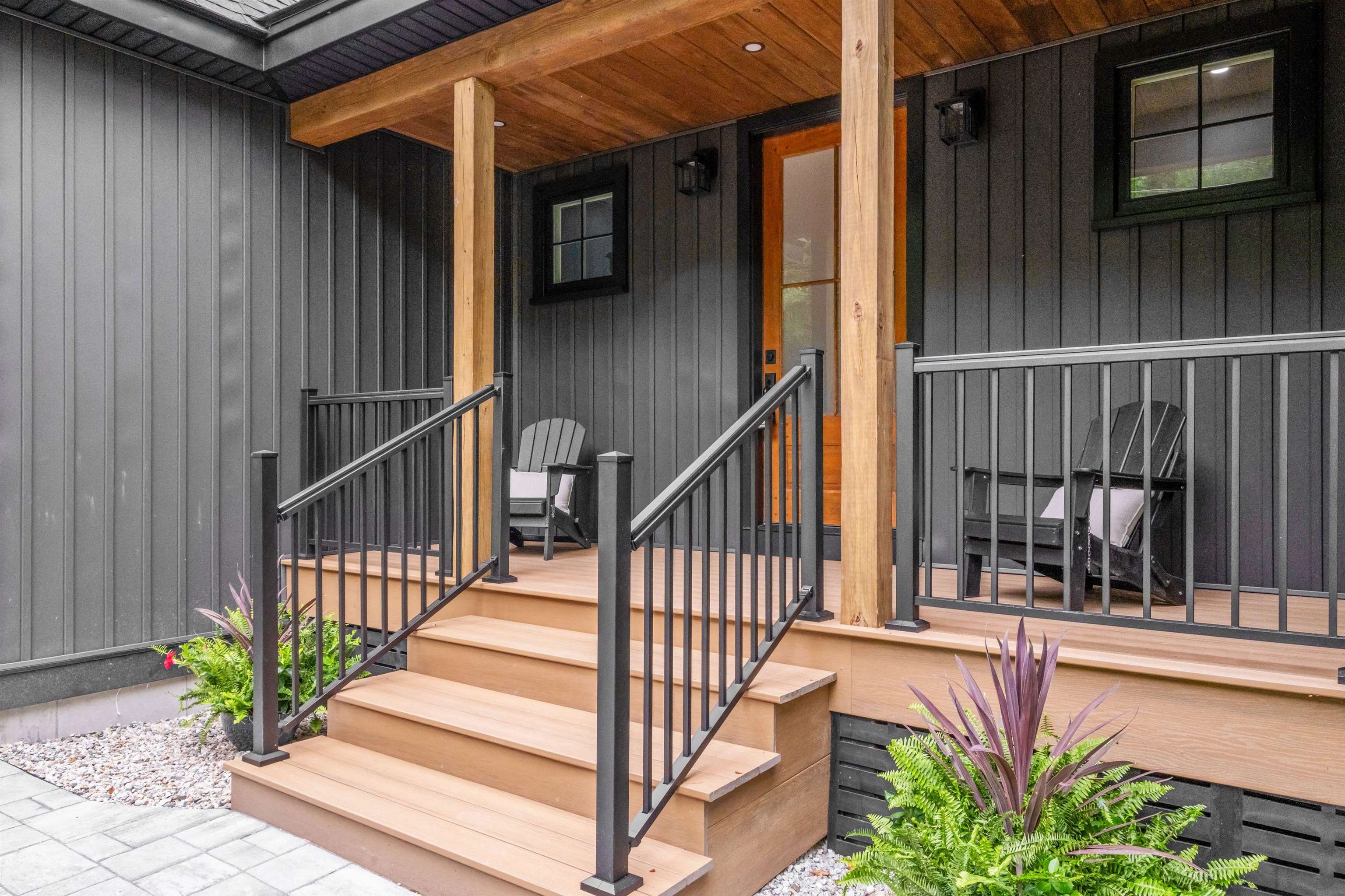 Front covered porch