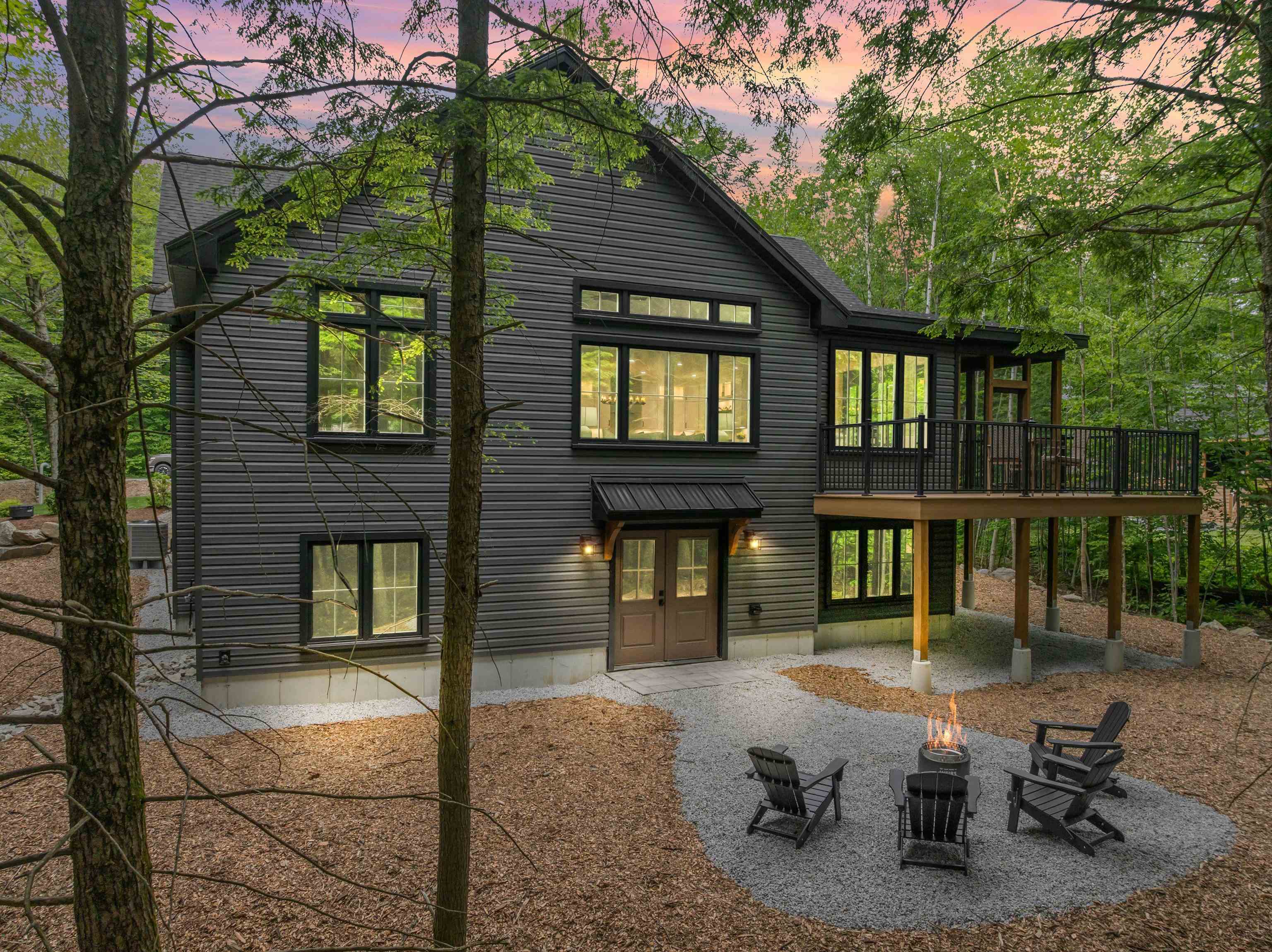Oversized windows throughout