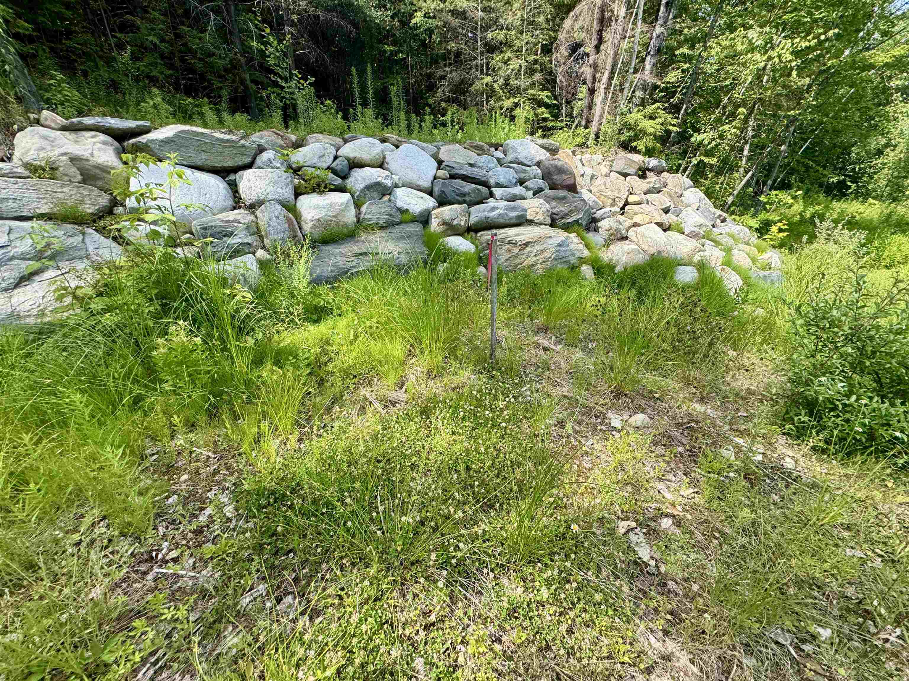 Natural Stone Retaining Wall