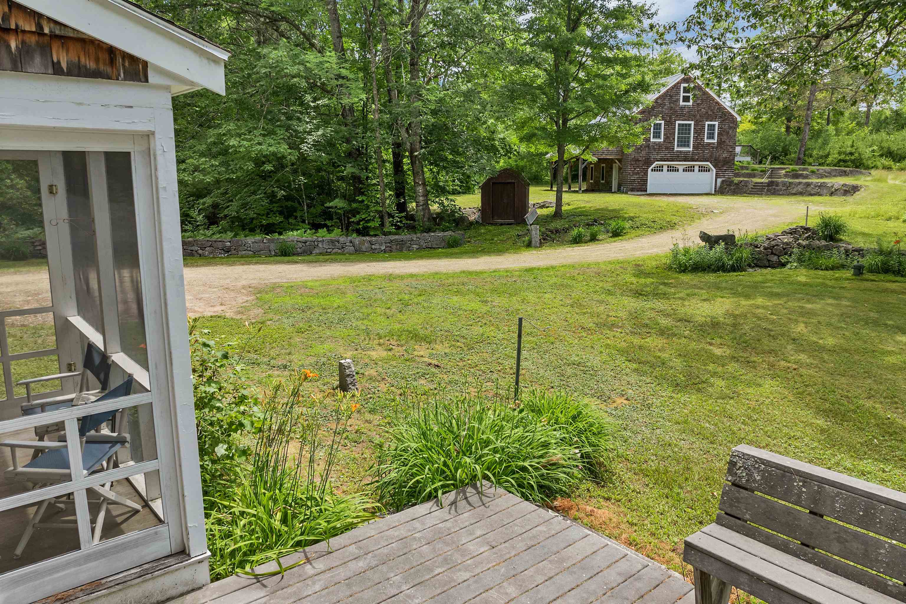 The Post & Beam home viewed from the Cape