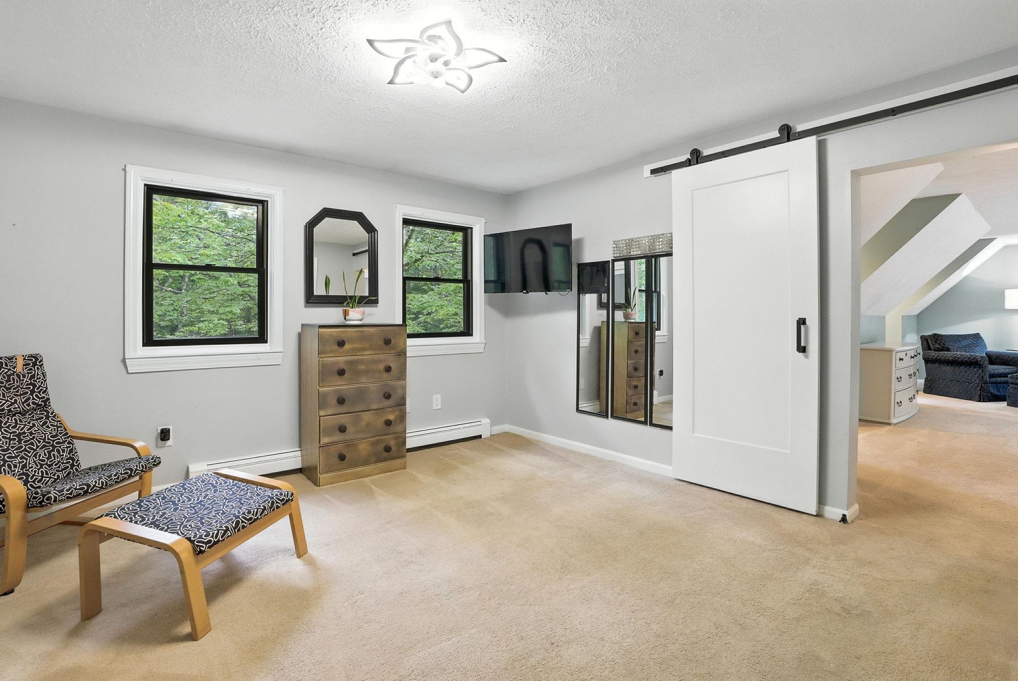 Dressing/Yoga Room in Primary Suite
