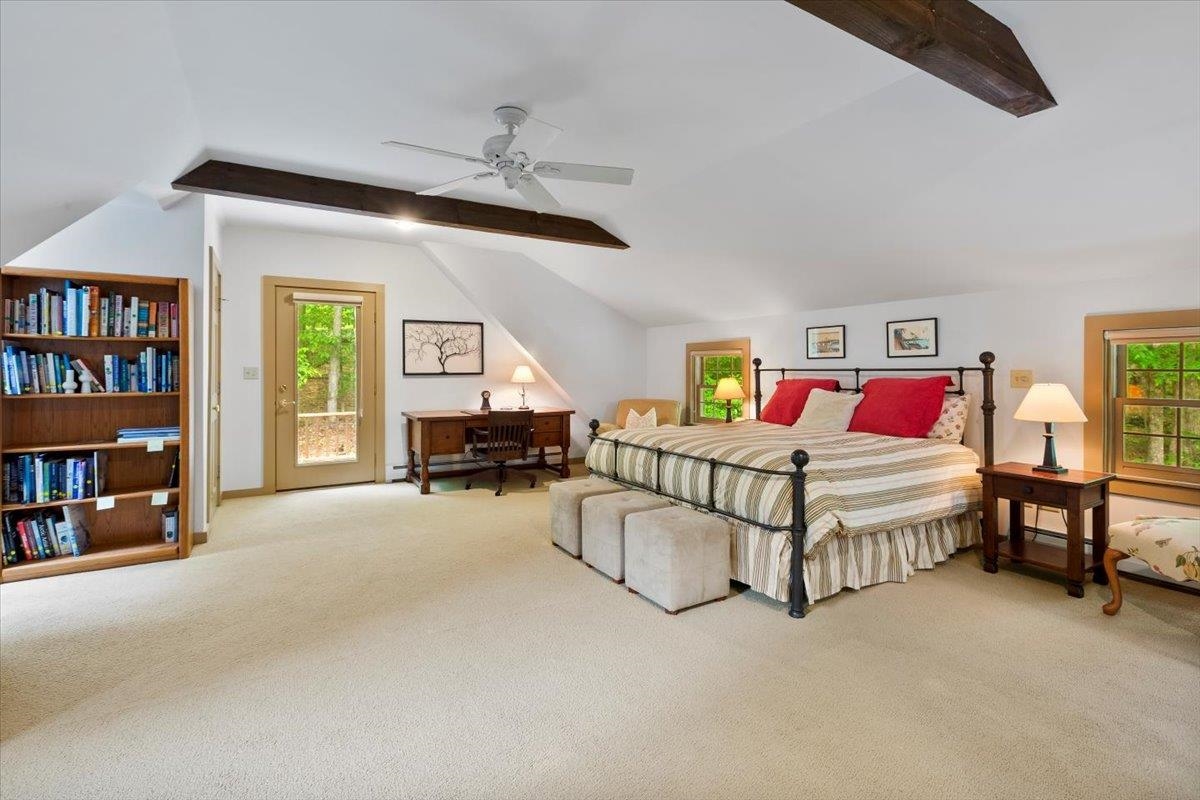 very large primary suite