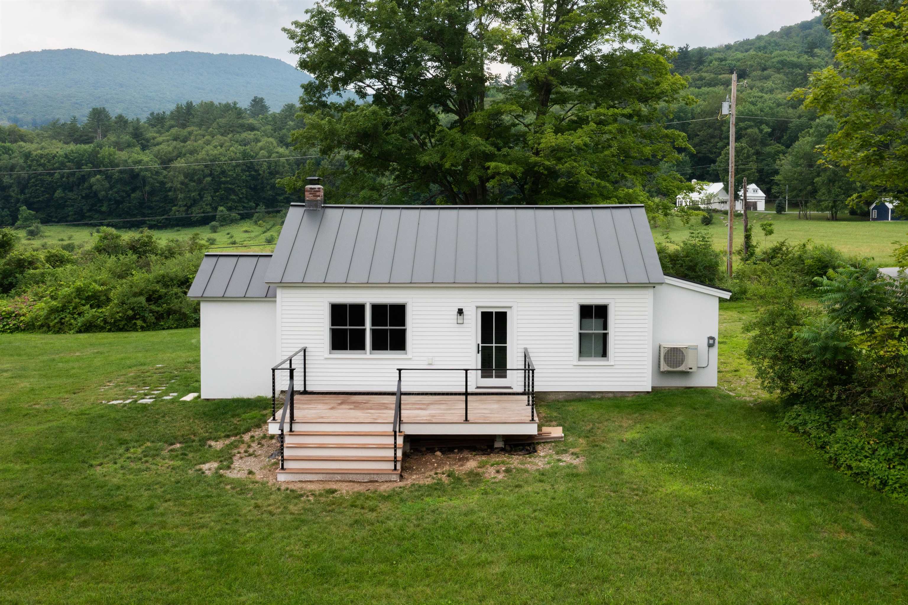 Back of Cottage with Deck