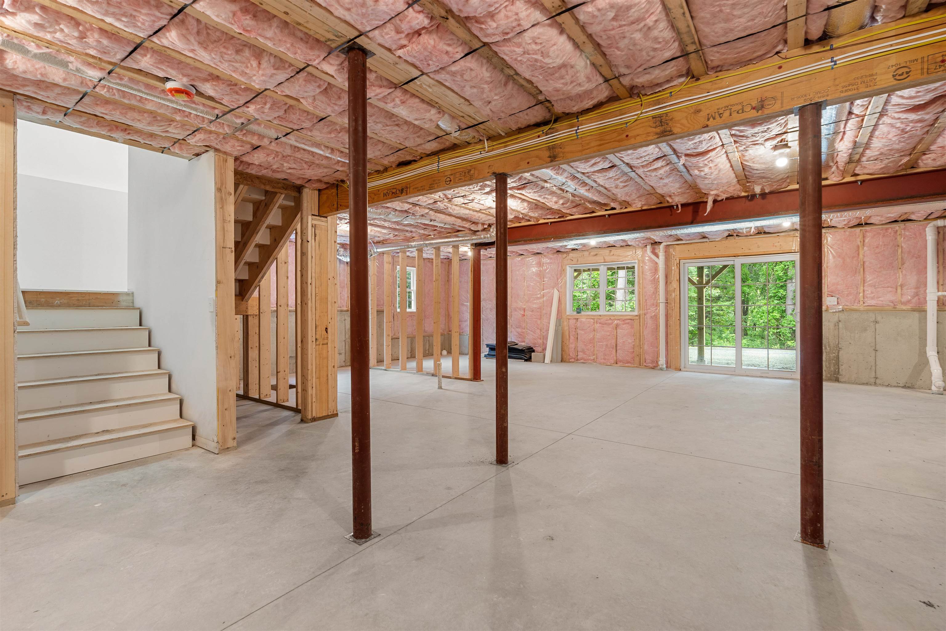 Full walk-out basement