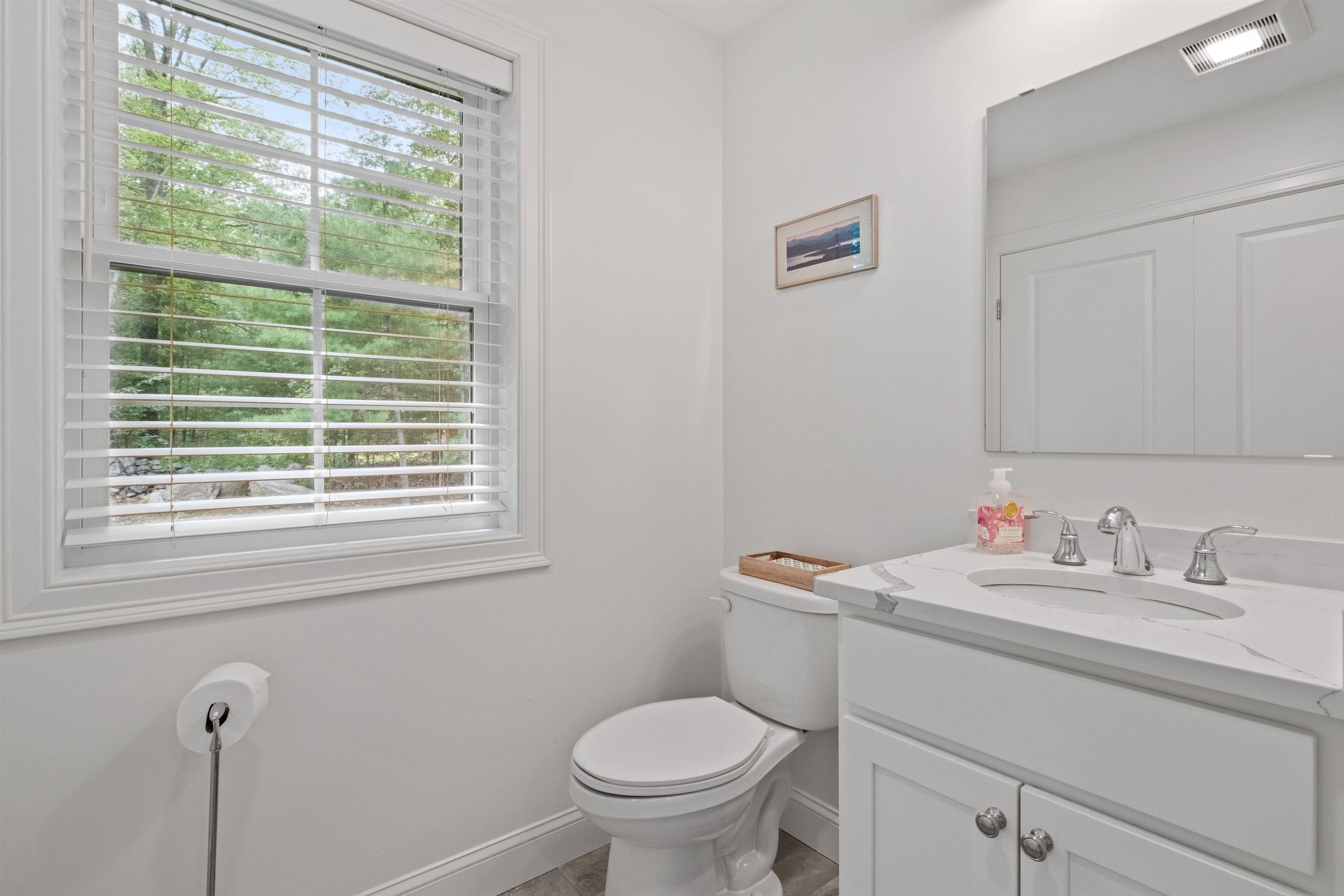 1st Floor Half Bath and Laundry Room