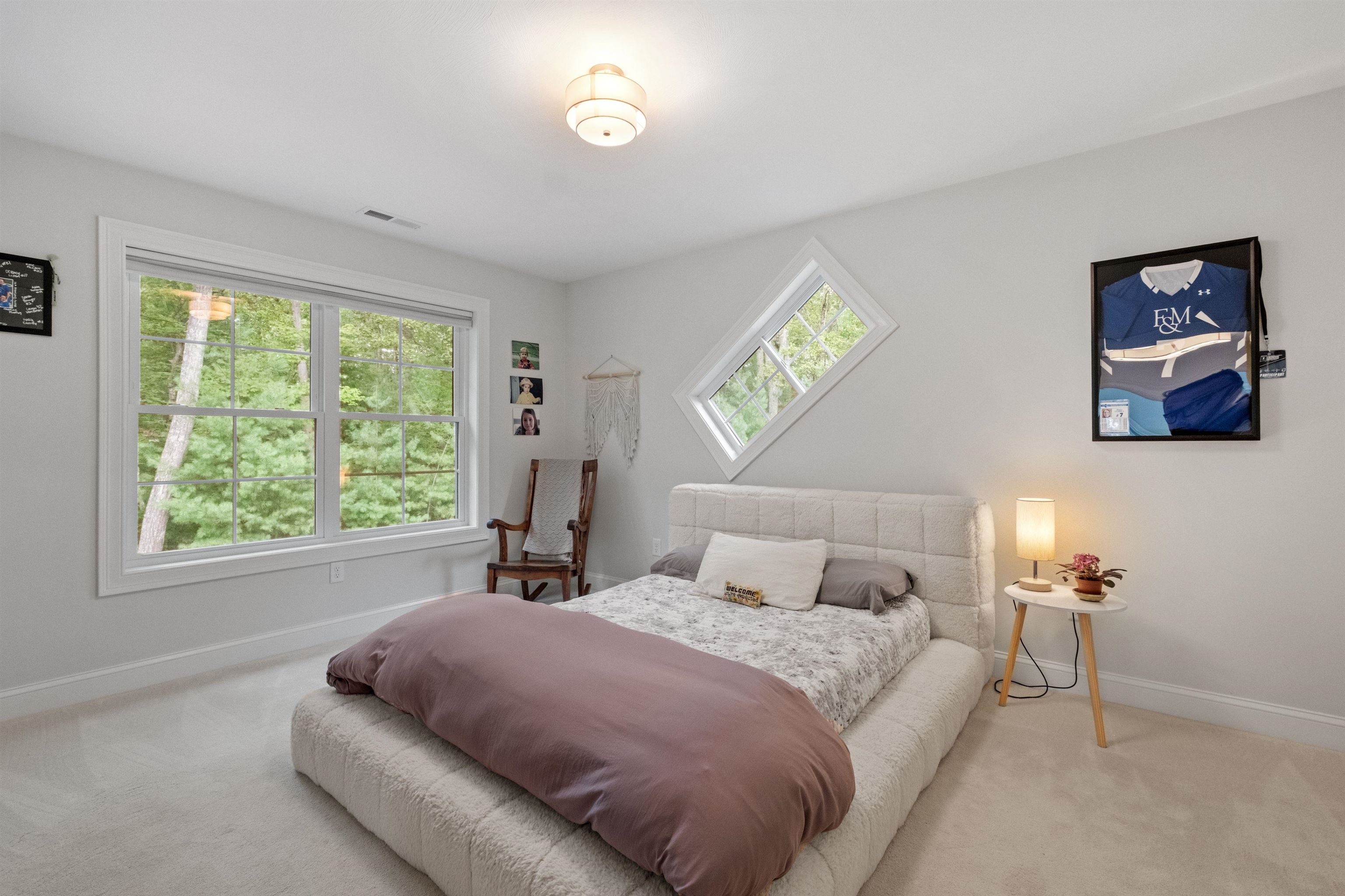 Bedroom 2 with Witch Window