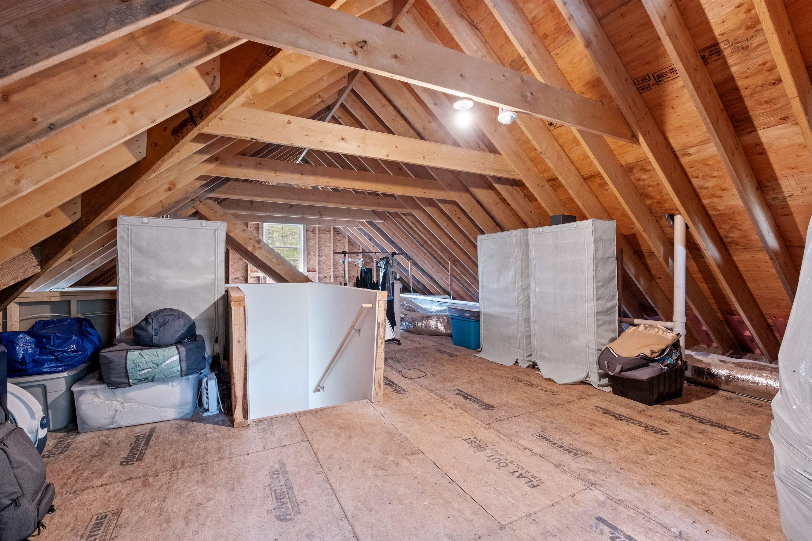 Attic Ready for Your Finishing Touches