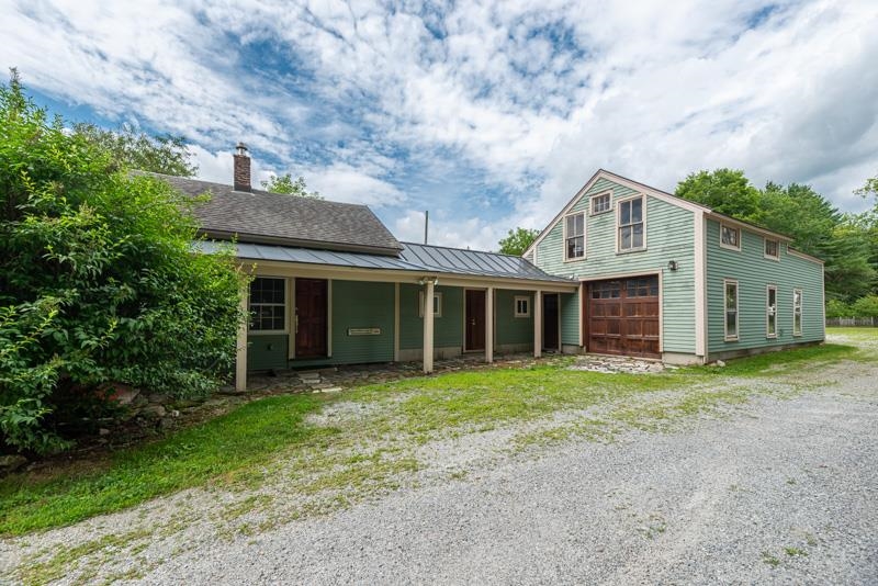 Side View of Front House Connecting to Barn
