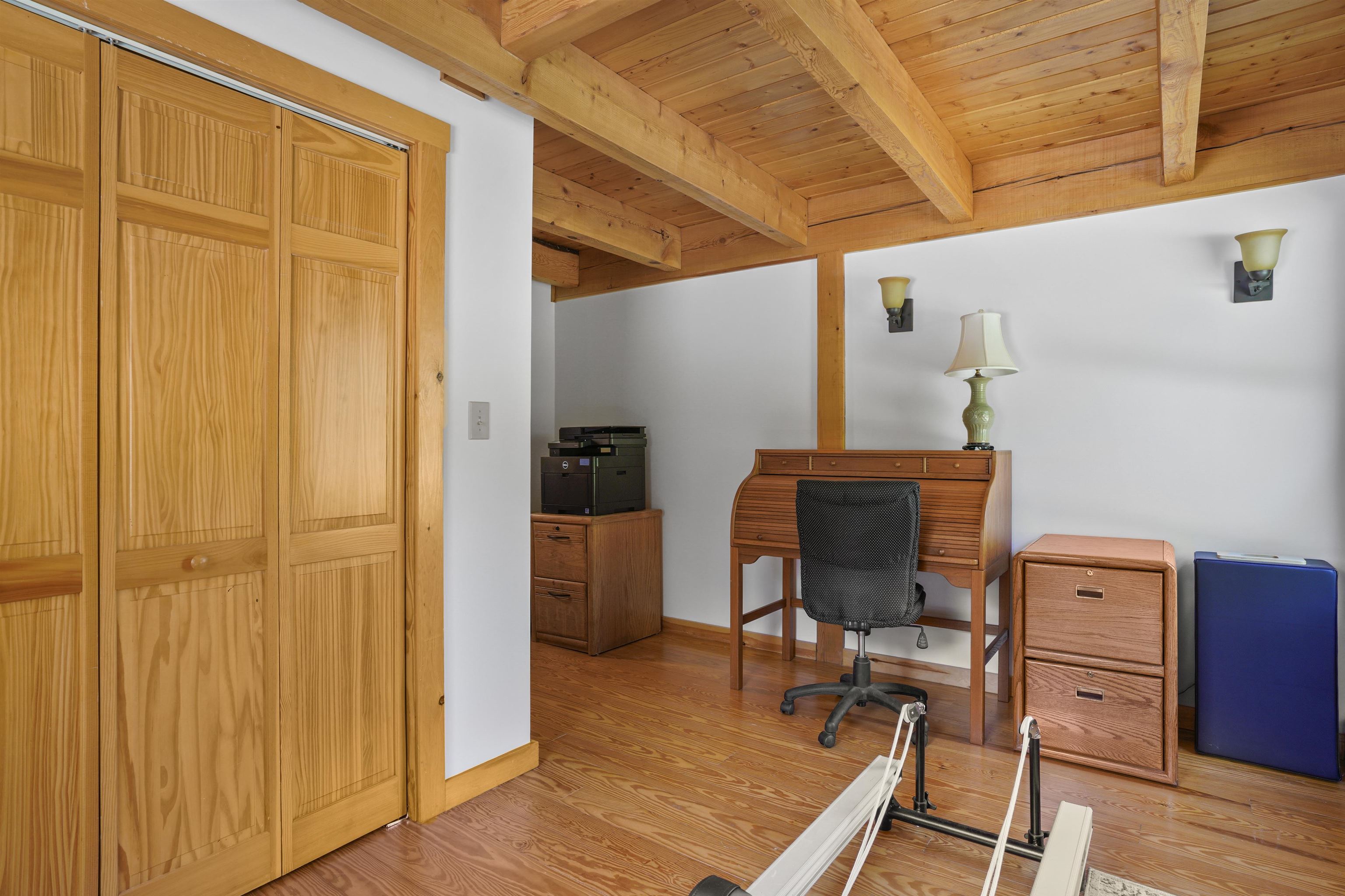 First floor office closet