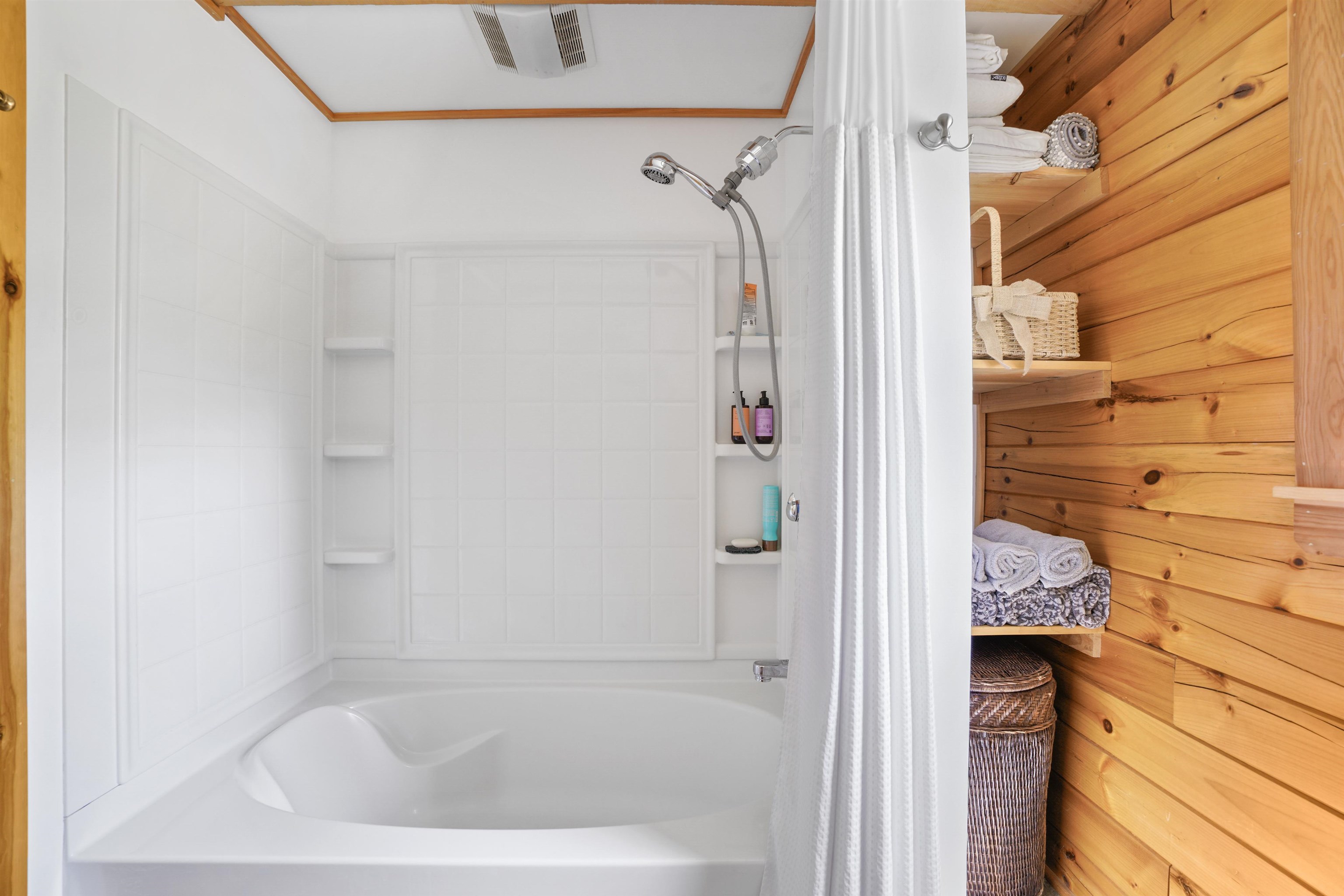 First floor full bathroom shower