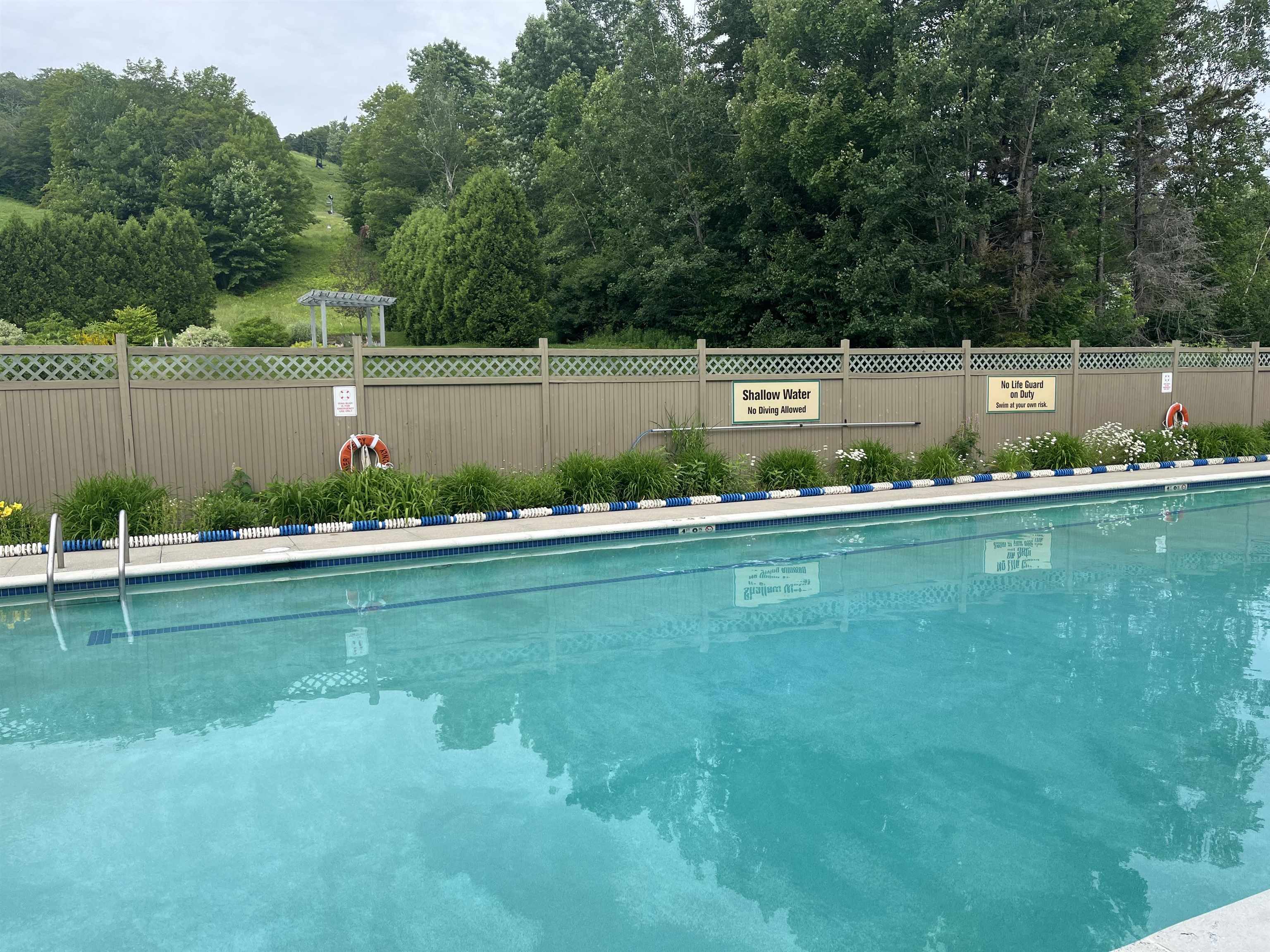 Heated pool