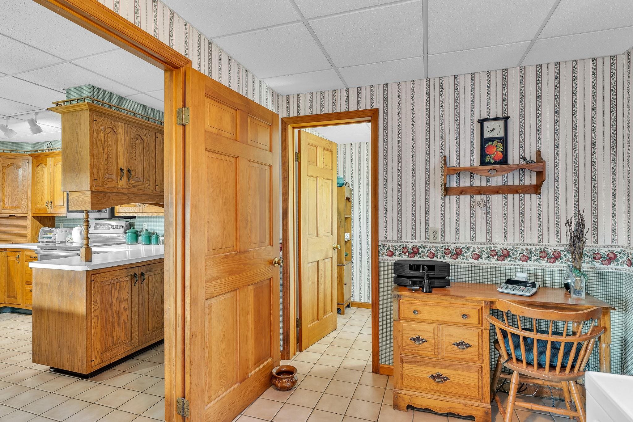 1st floor laundry and half bath