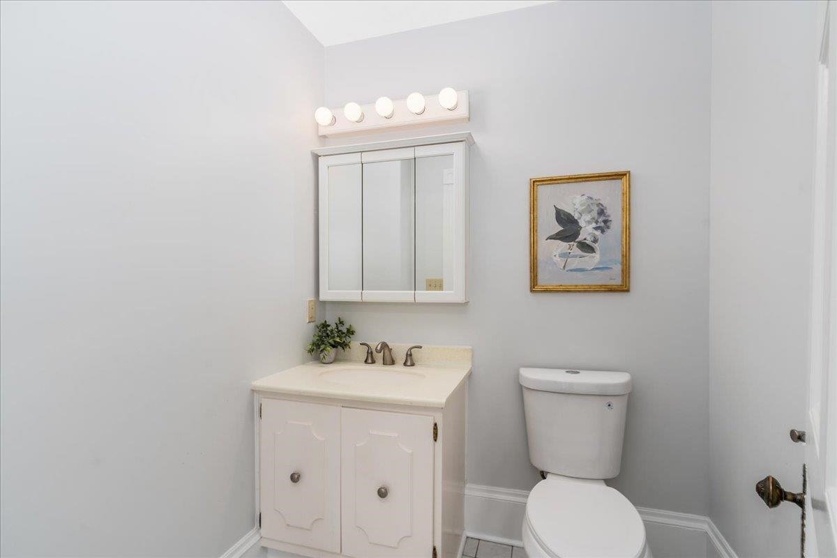 First floor guest bathroom.