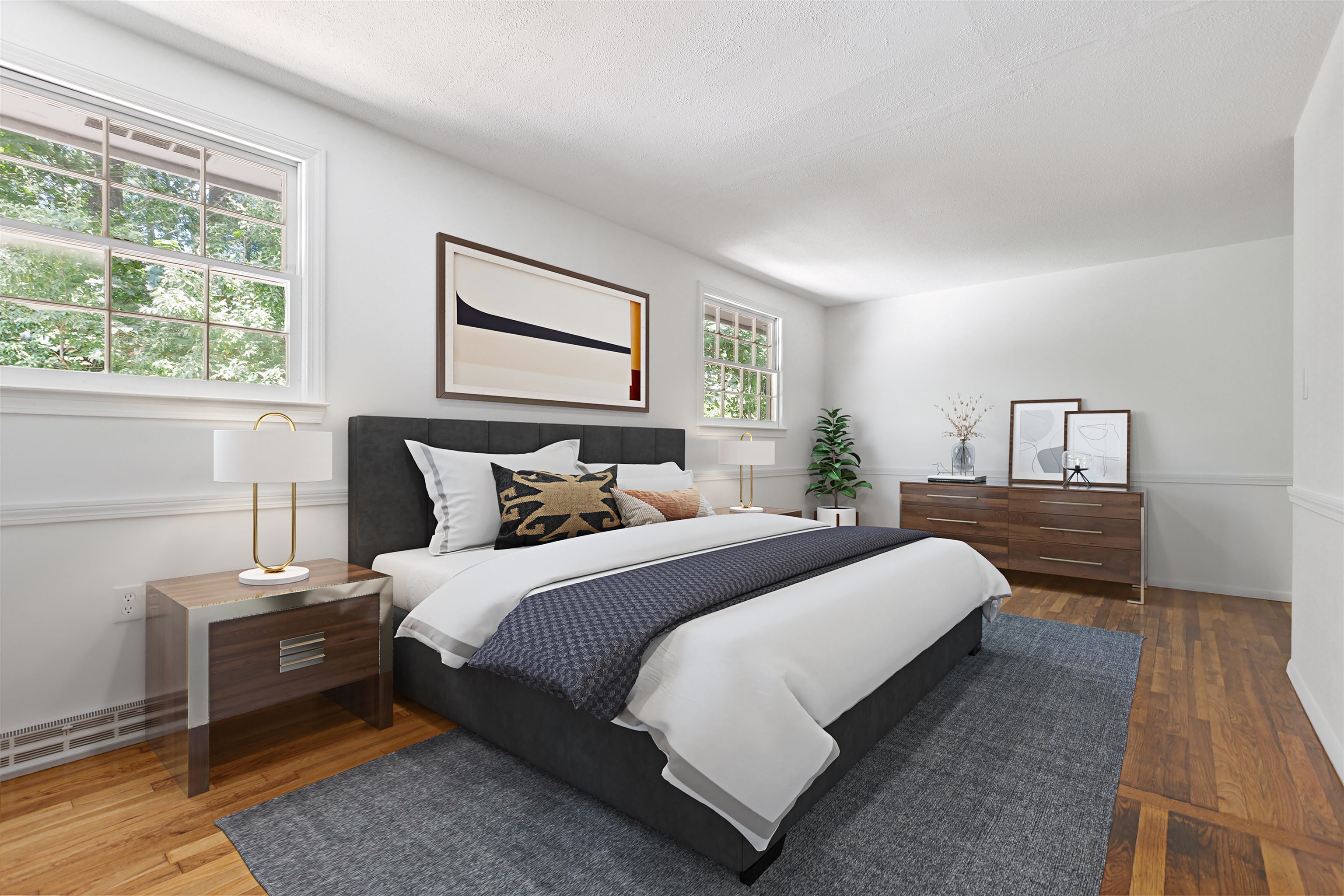 Bedroom #2 - Virtually Staged