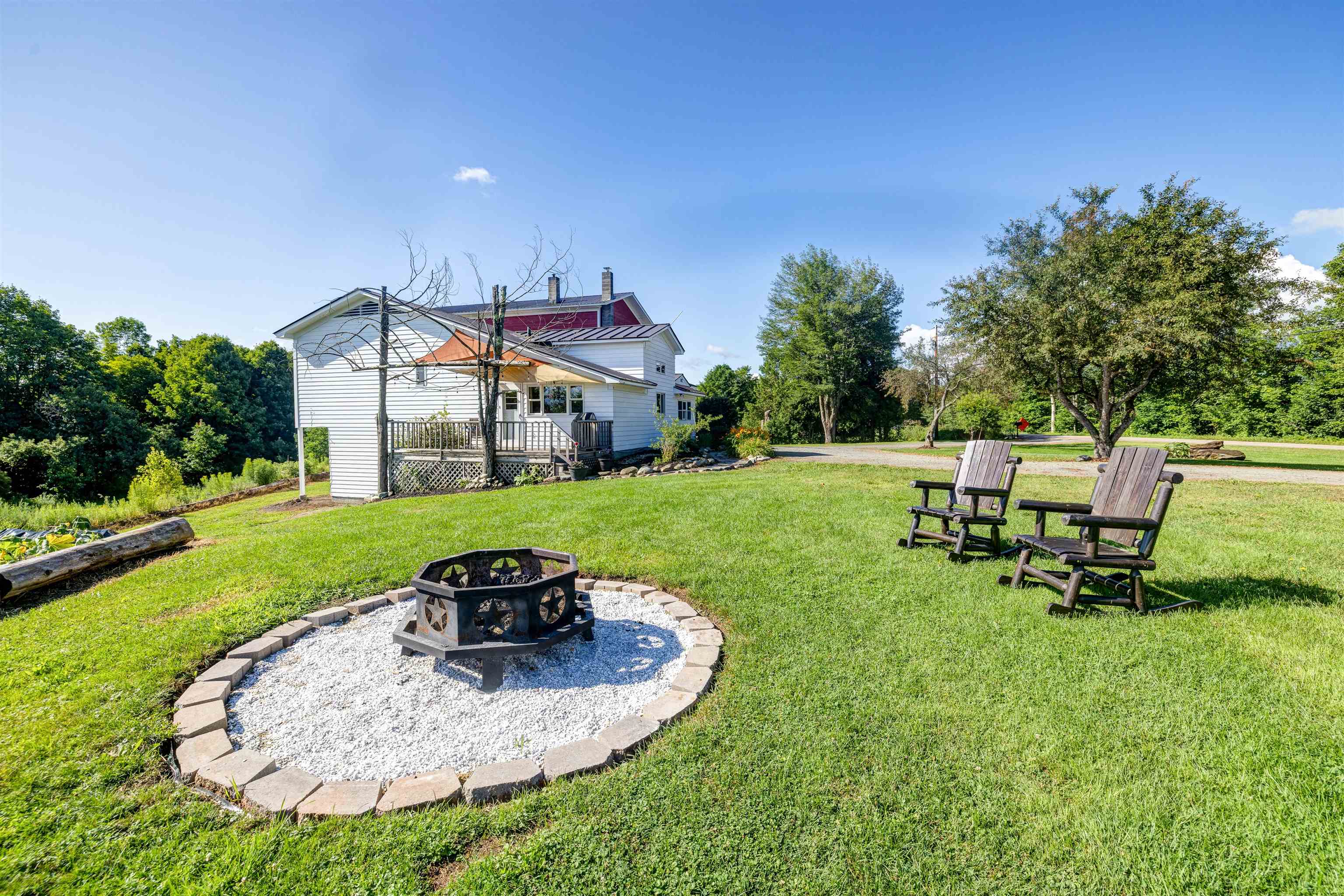 Enjoy an evening around the fire pit