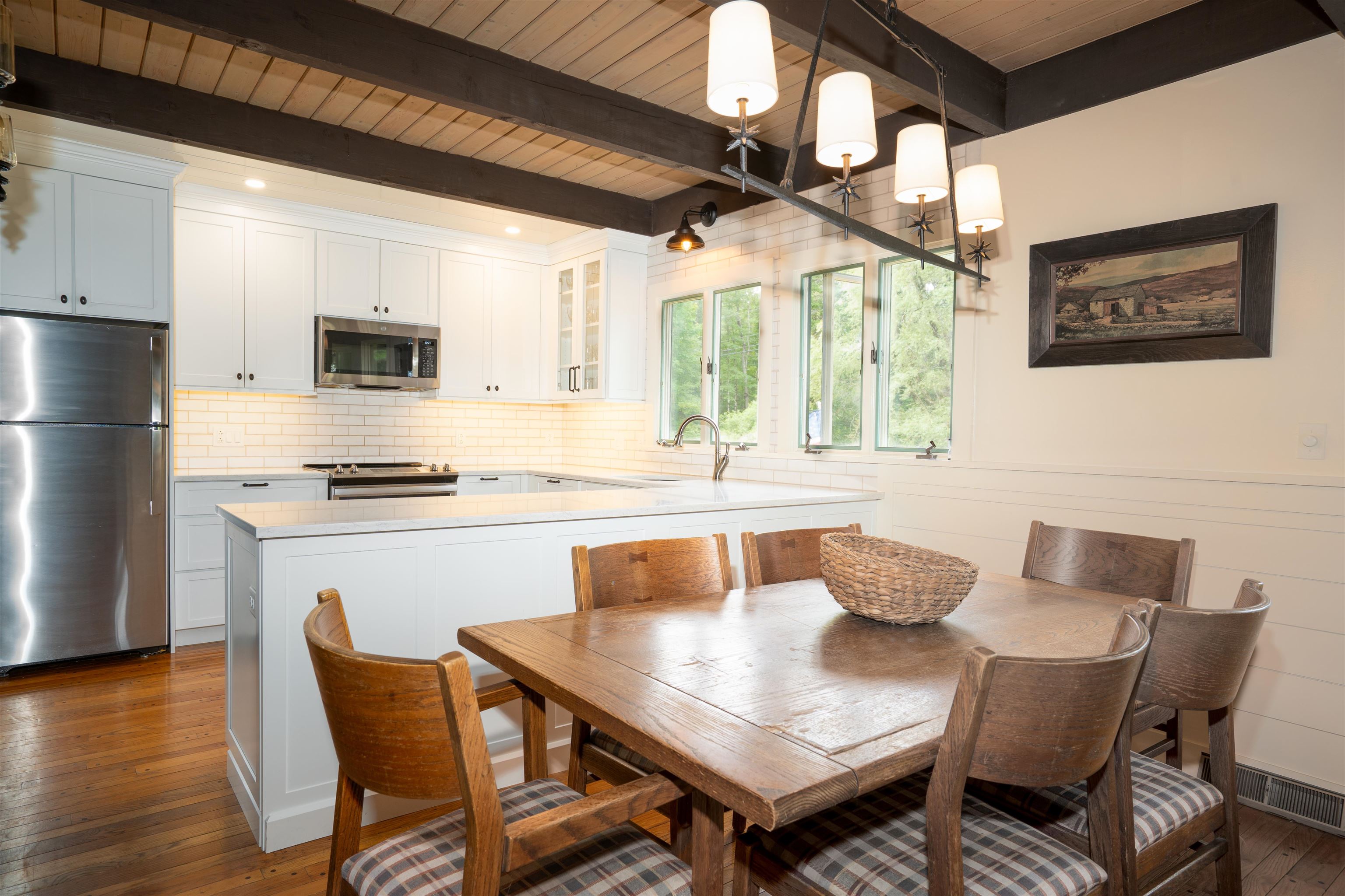 View from Dining Area to Kitchen