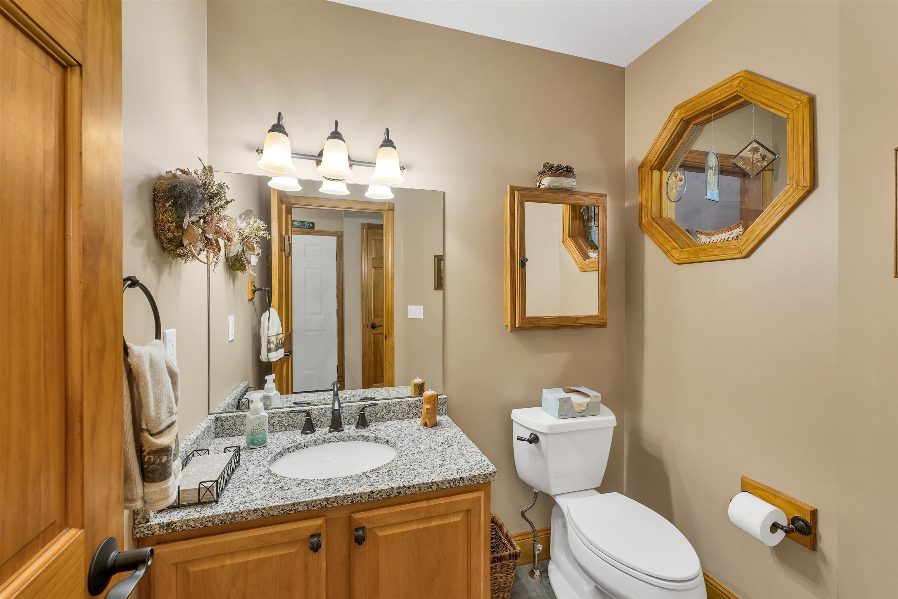 half bath first floor