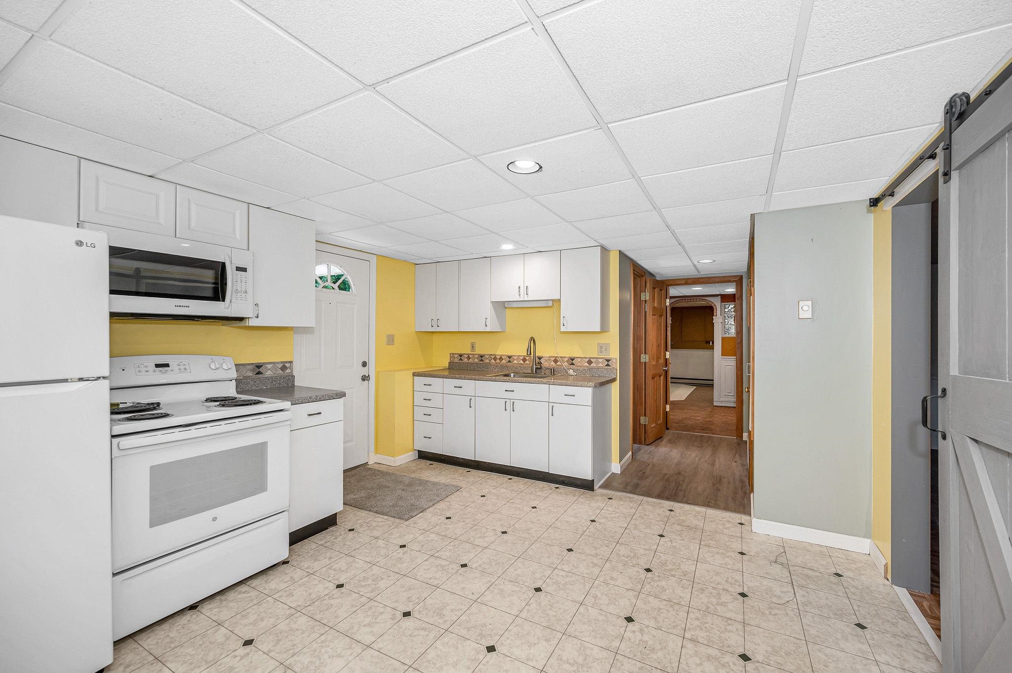 Full Kitchen with Private Entry