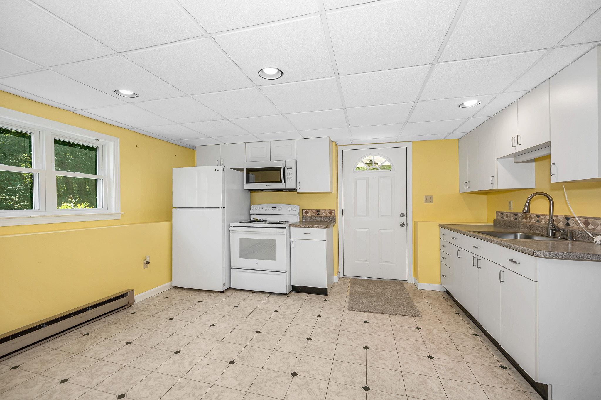 Kitchen with Walkout to patio