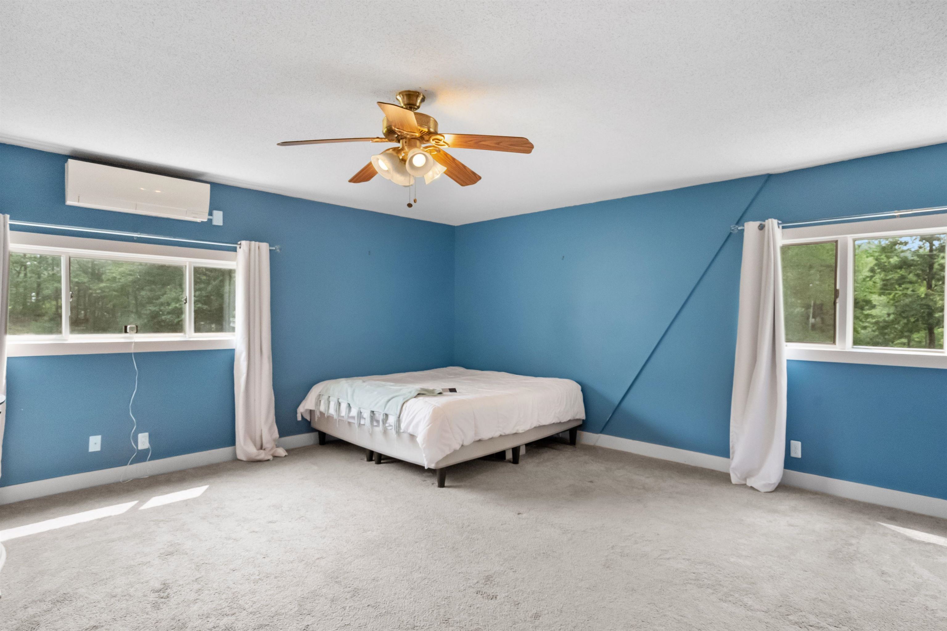Primary Bedroom w/mini-split