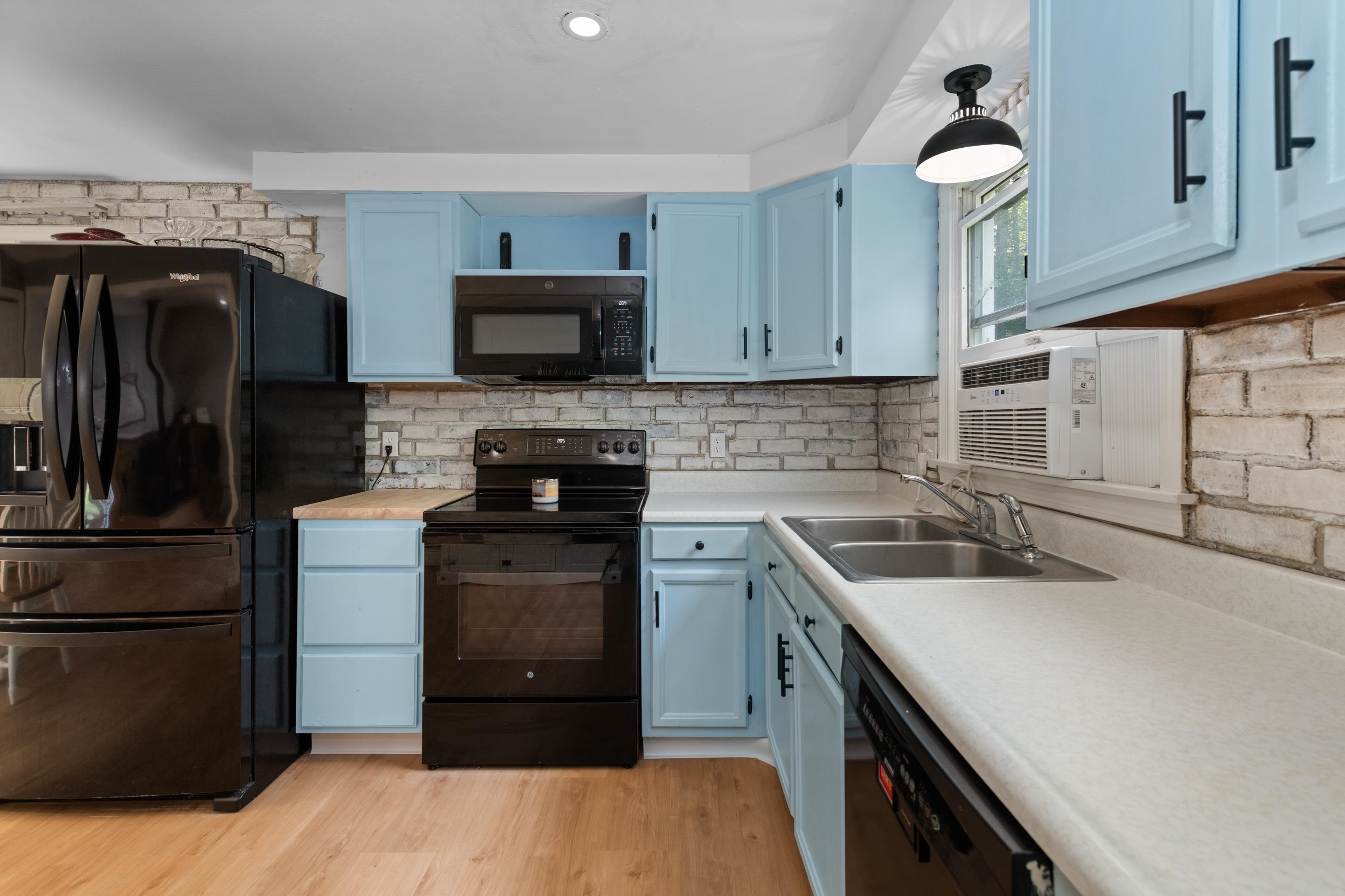 Newer black appliances
