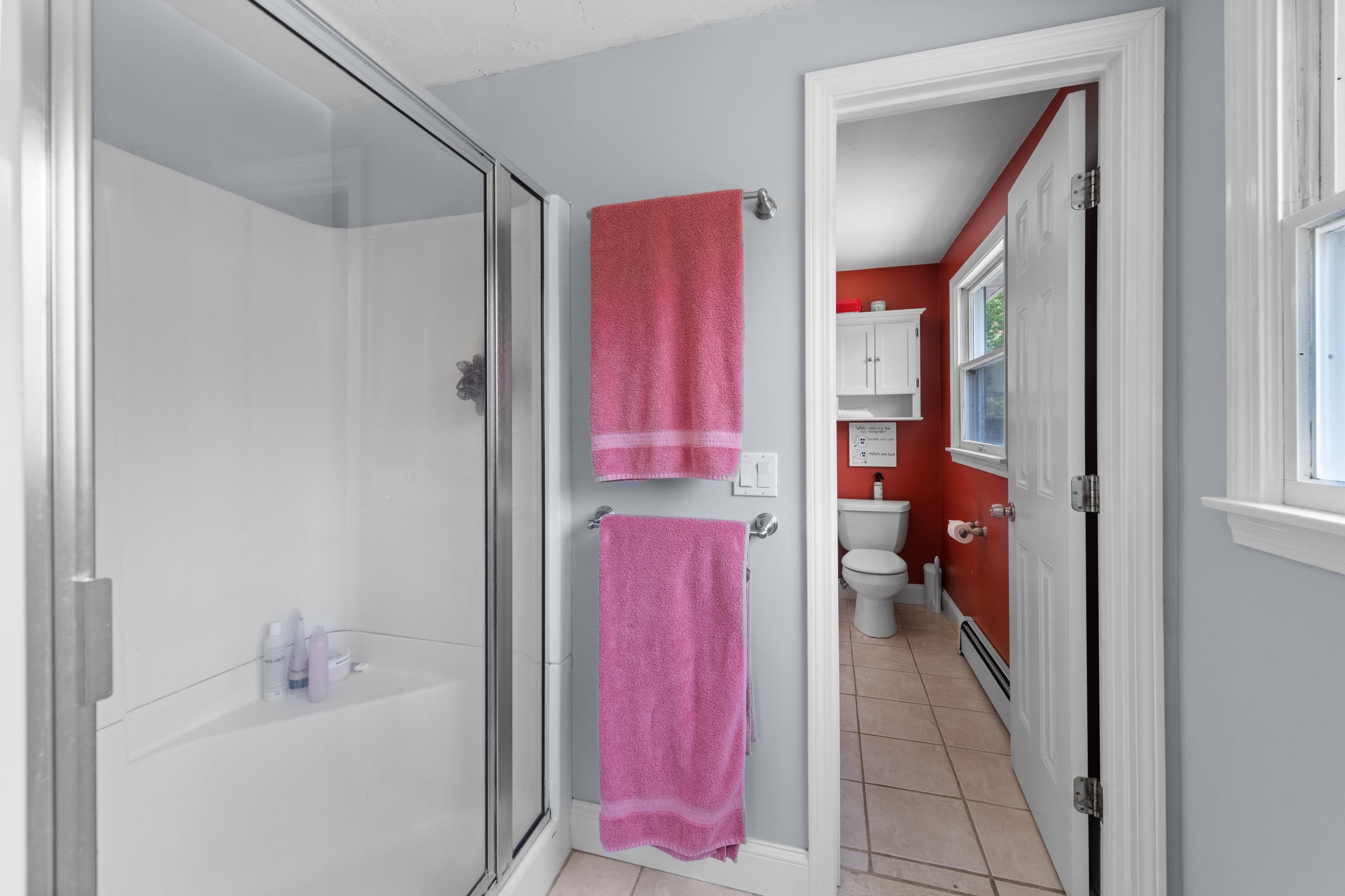 primary is attached to the other 3/4 bathroom