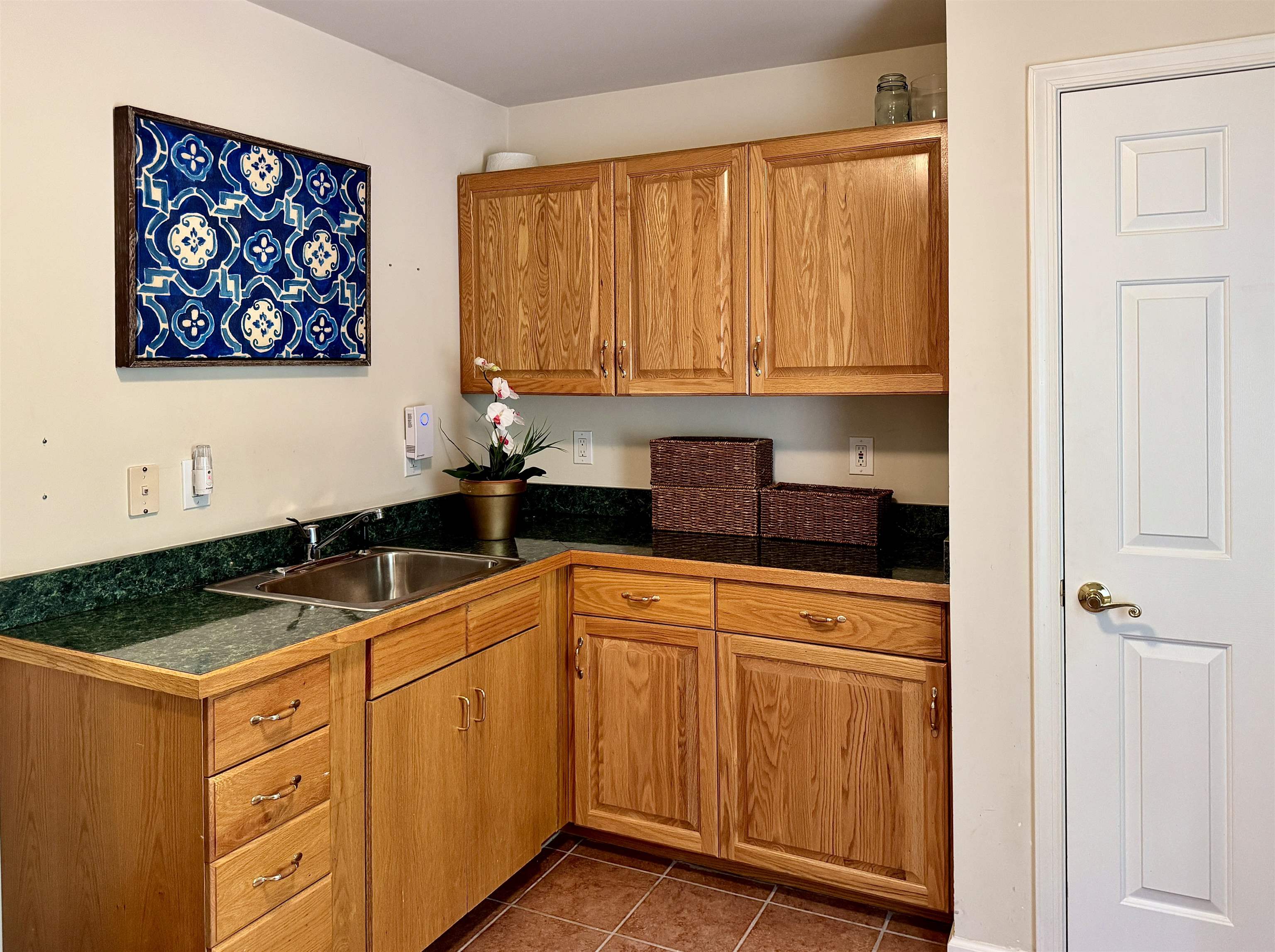 First floor laundry
