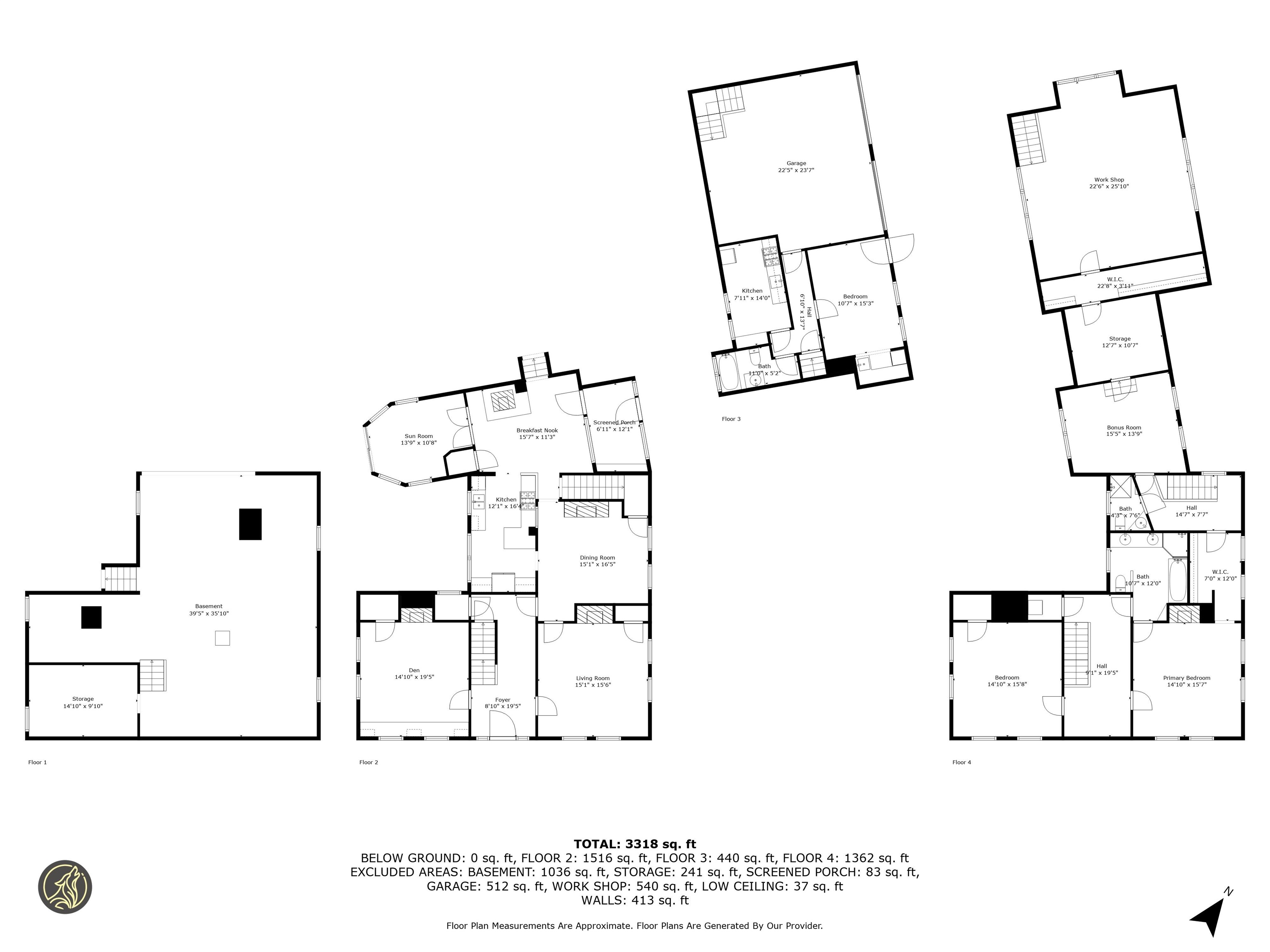 All Floors Layout