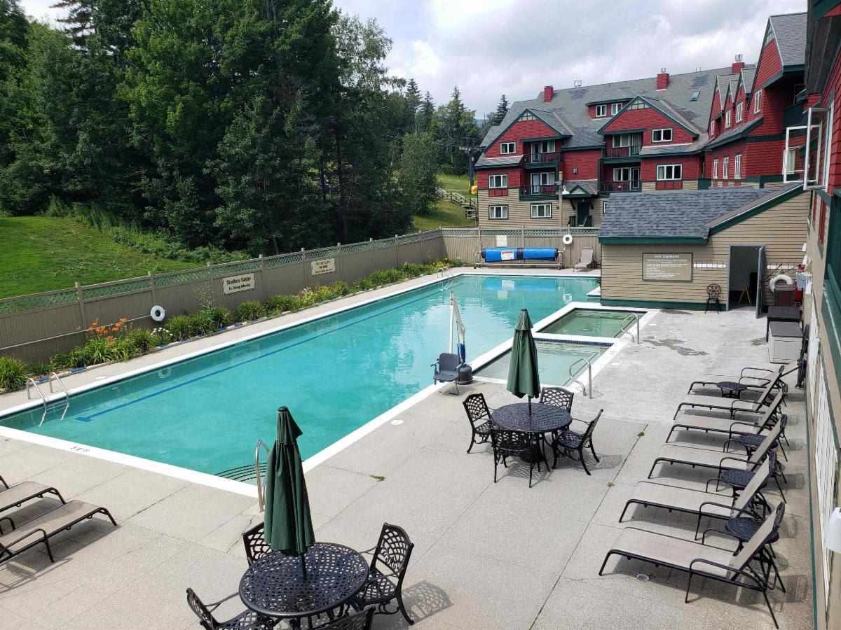 Outdoor heated pool
