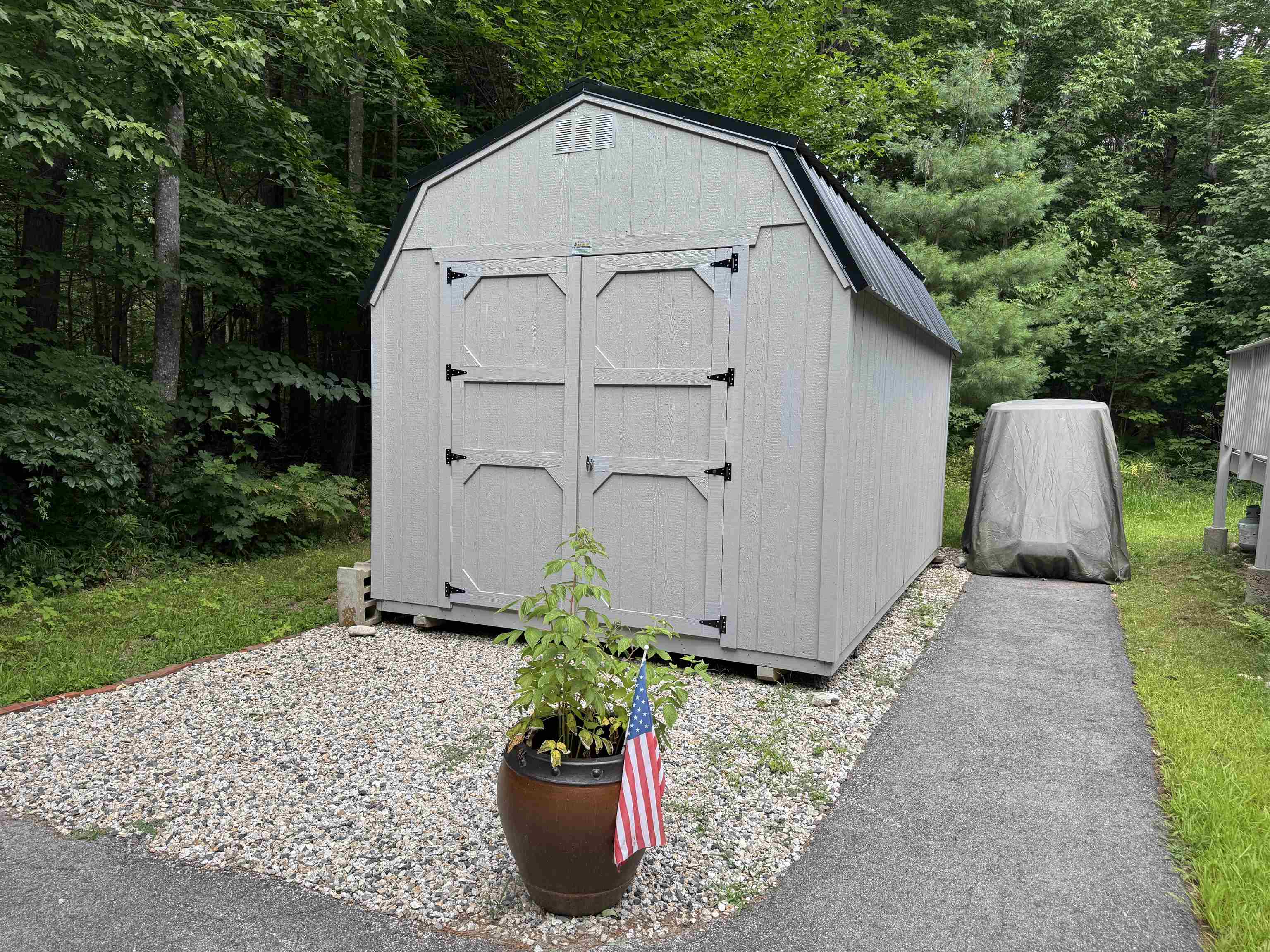 10 x 16 new shed for storage