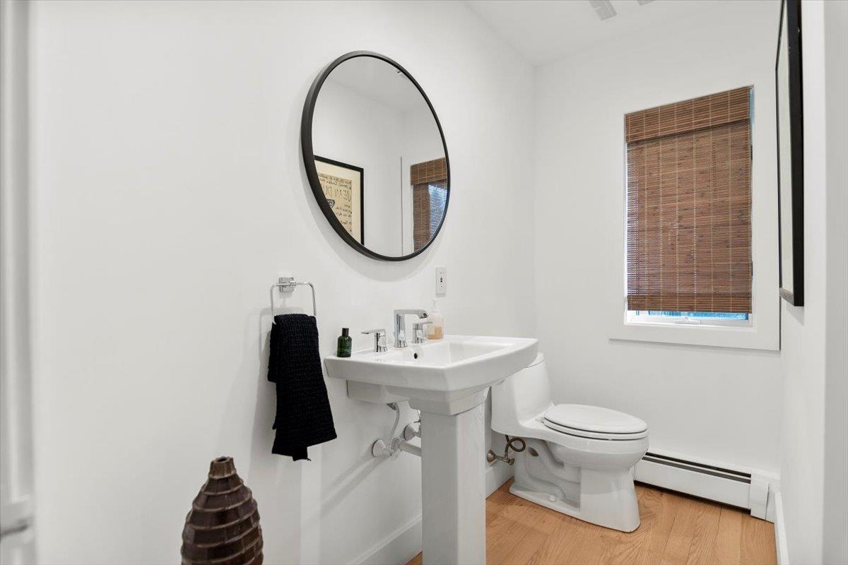main floor powder room
