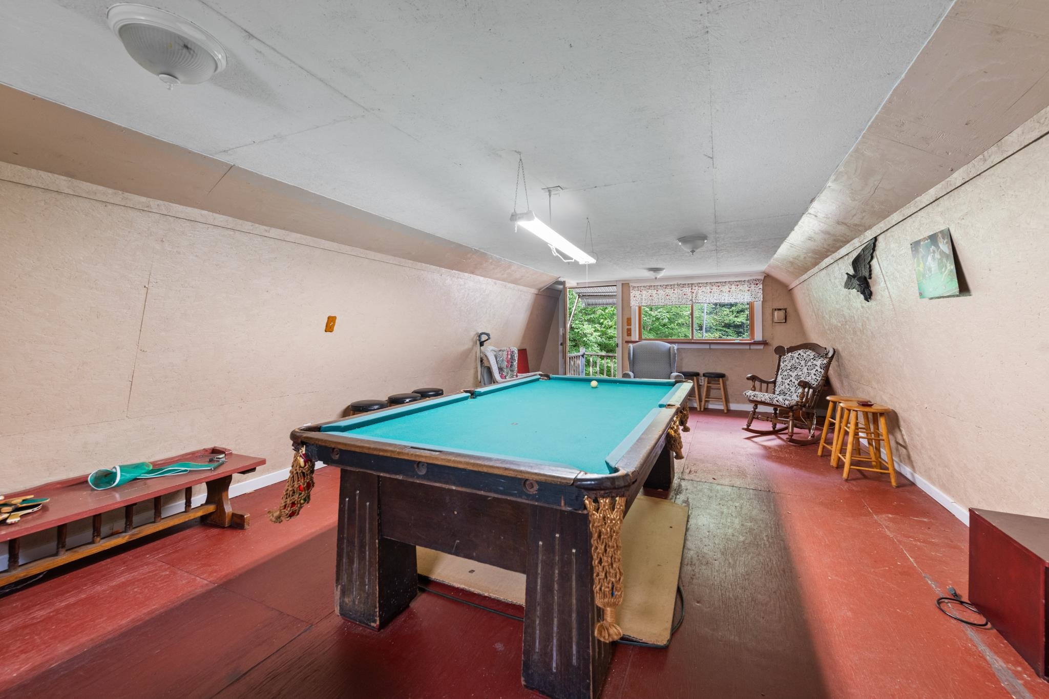 Space above barn
