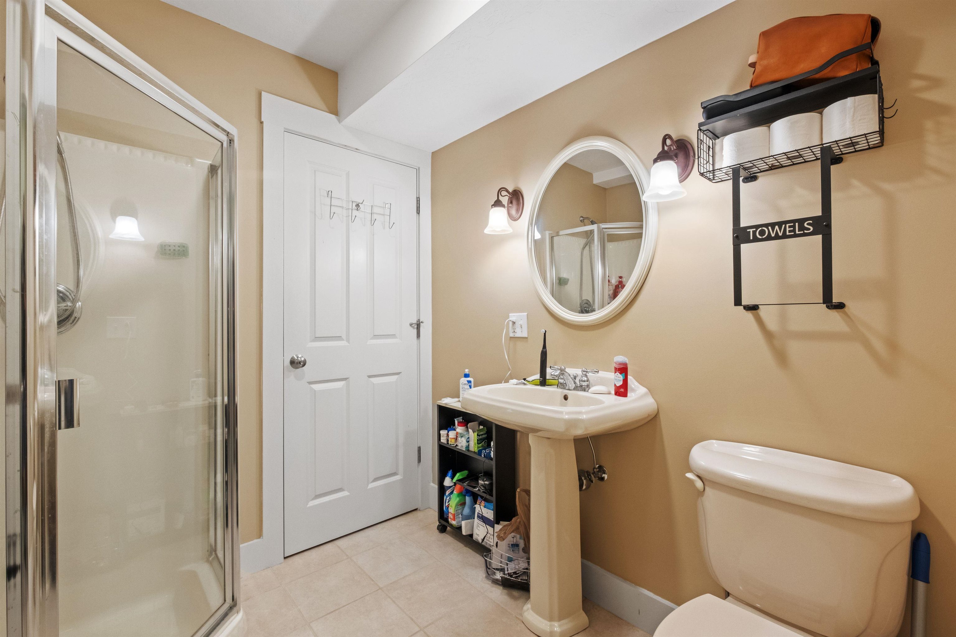 Finished Lower Level Bathroom with Shower 23855751