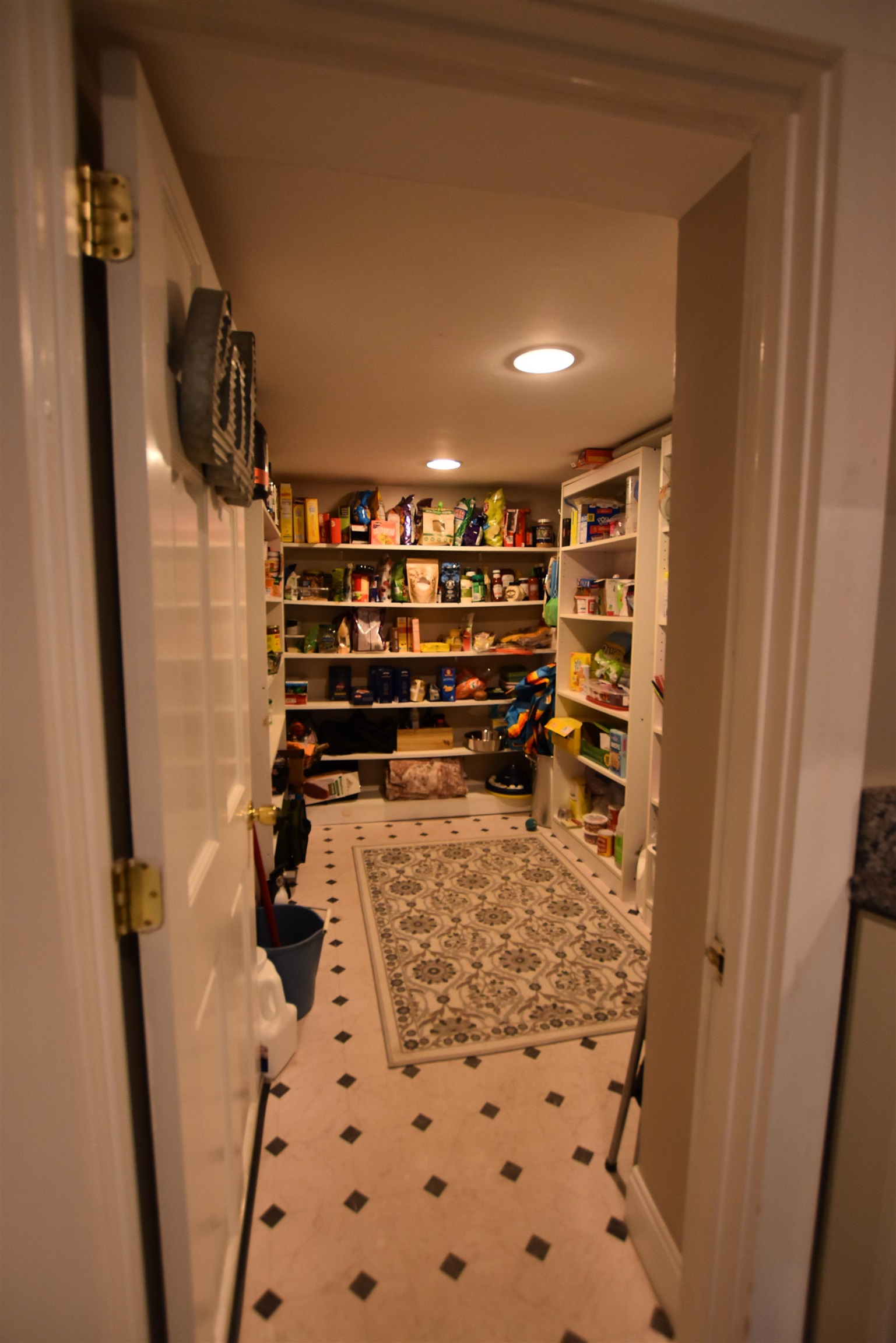 large walk in pantry main house kitchen