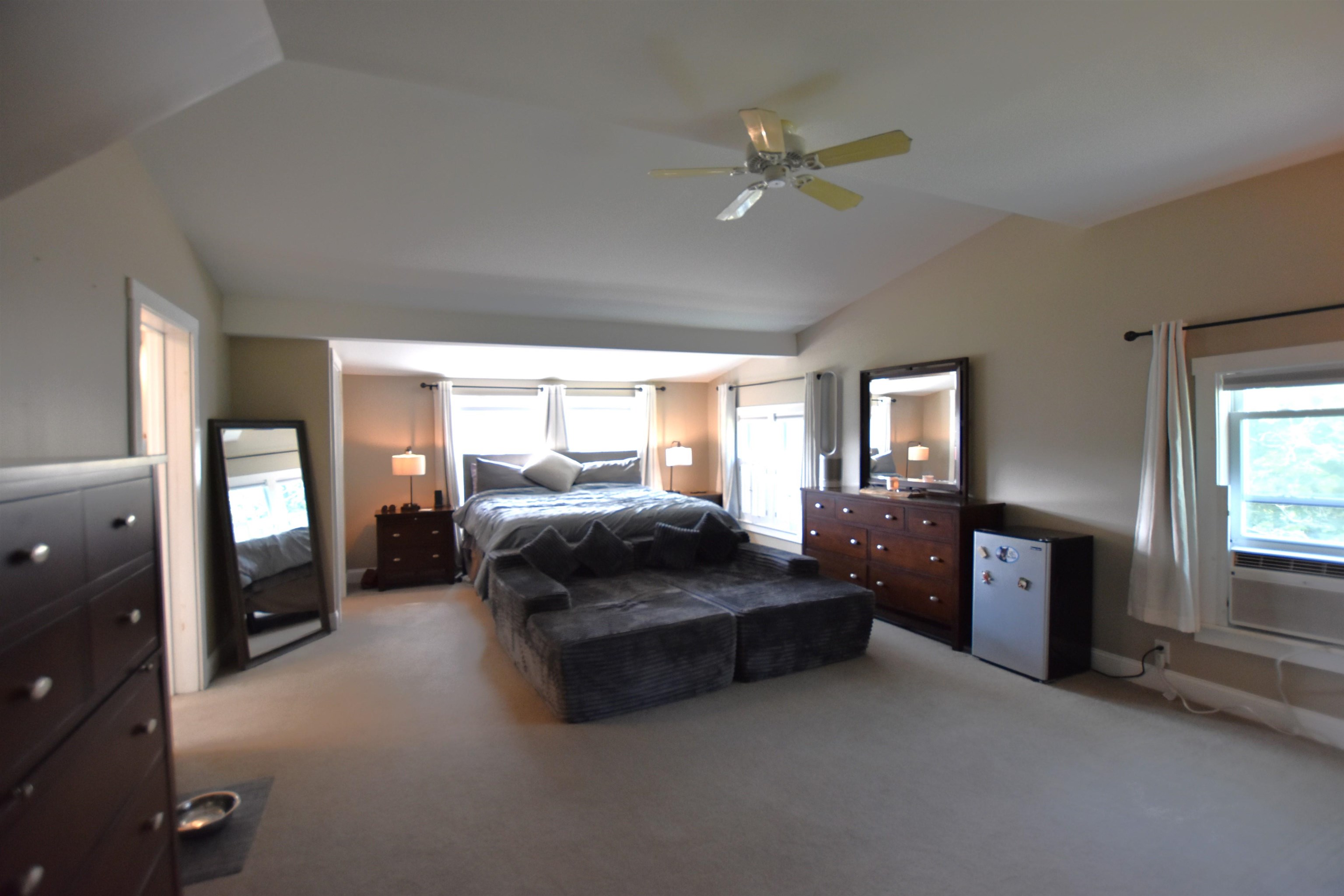 oversized primary bedroom suite