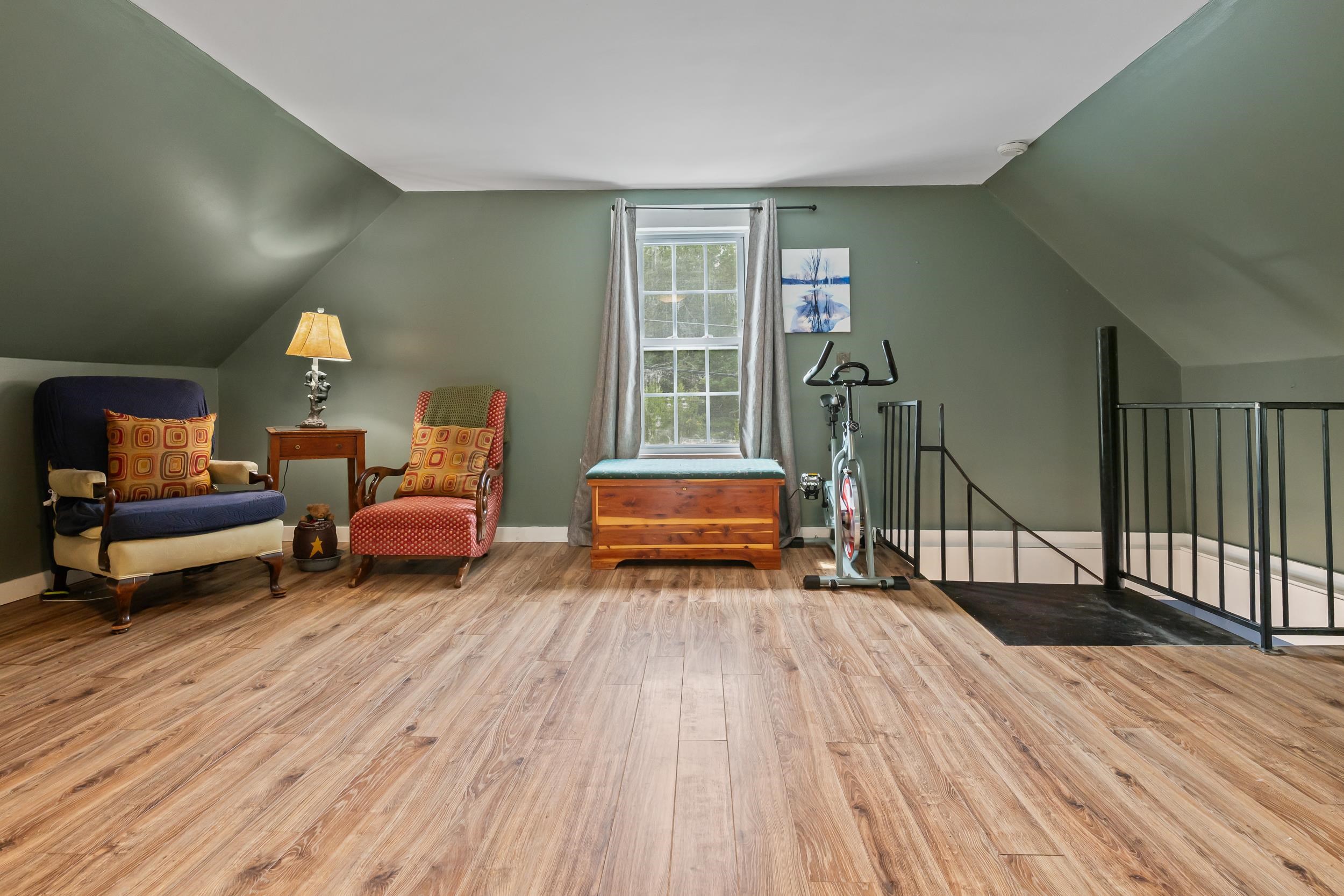 Staircase from Primary bedroom to living room