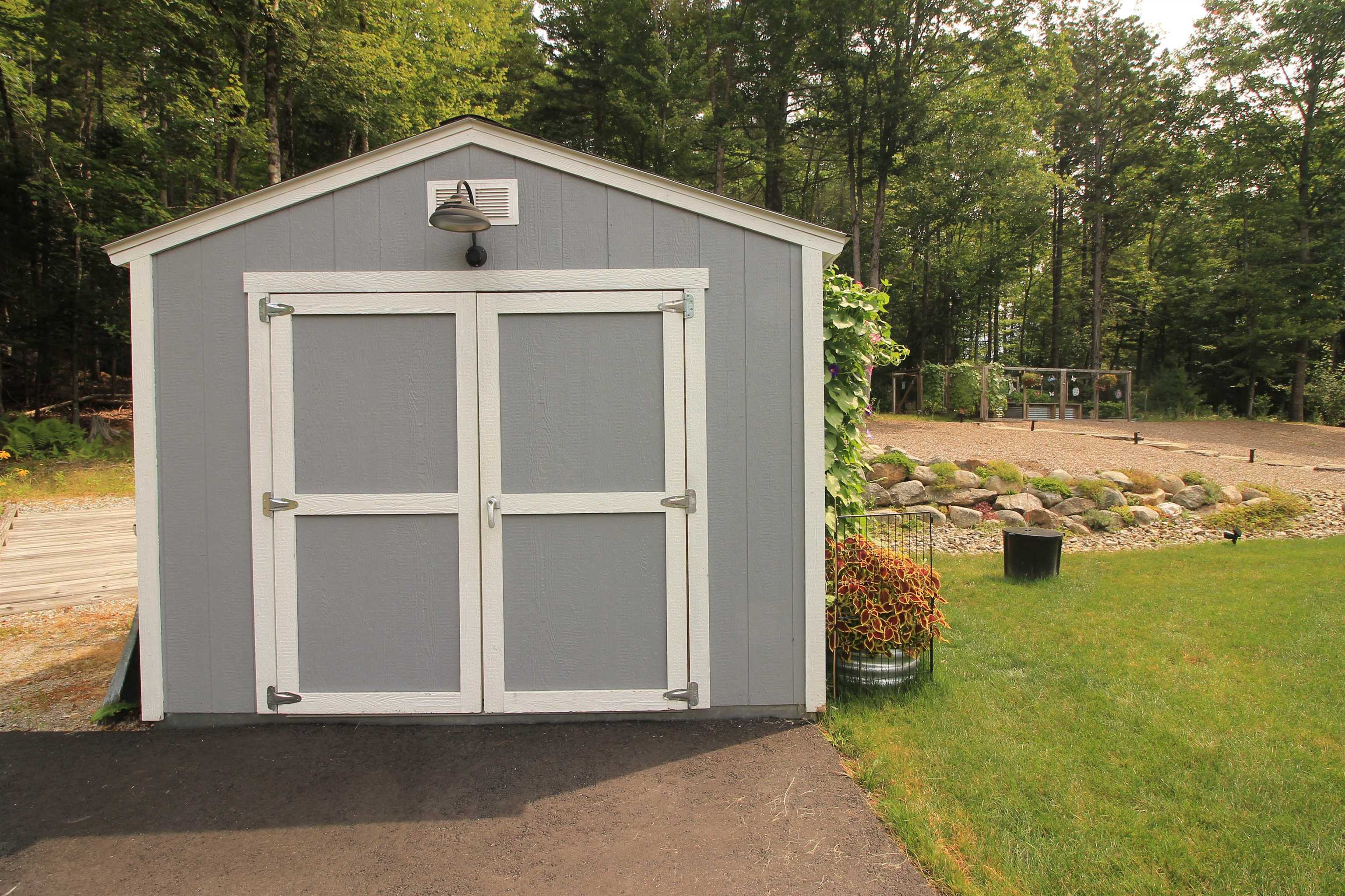 Additional shed for storage