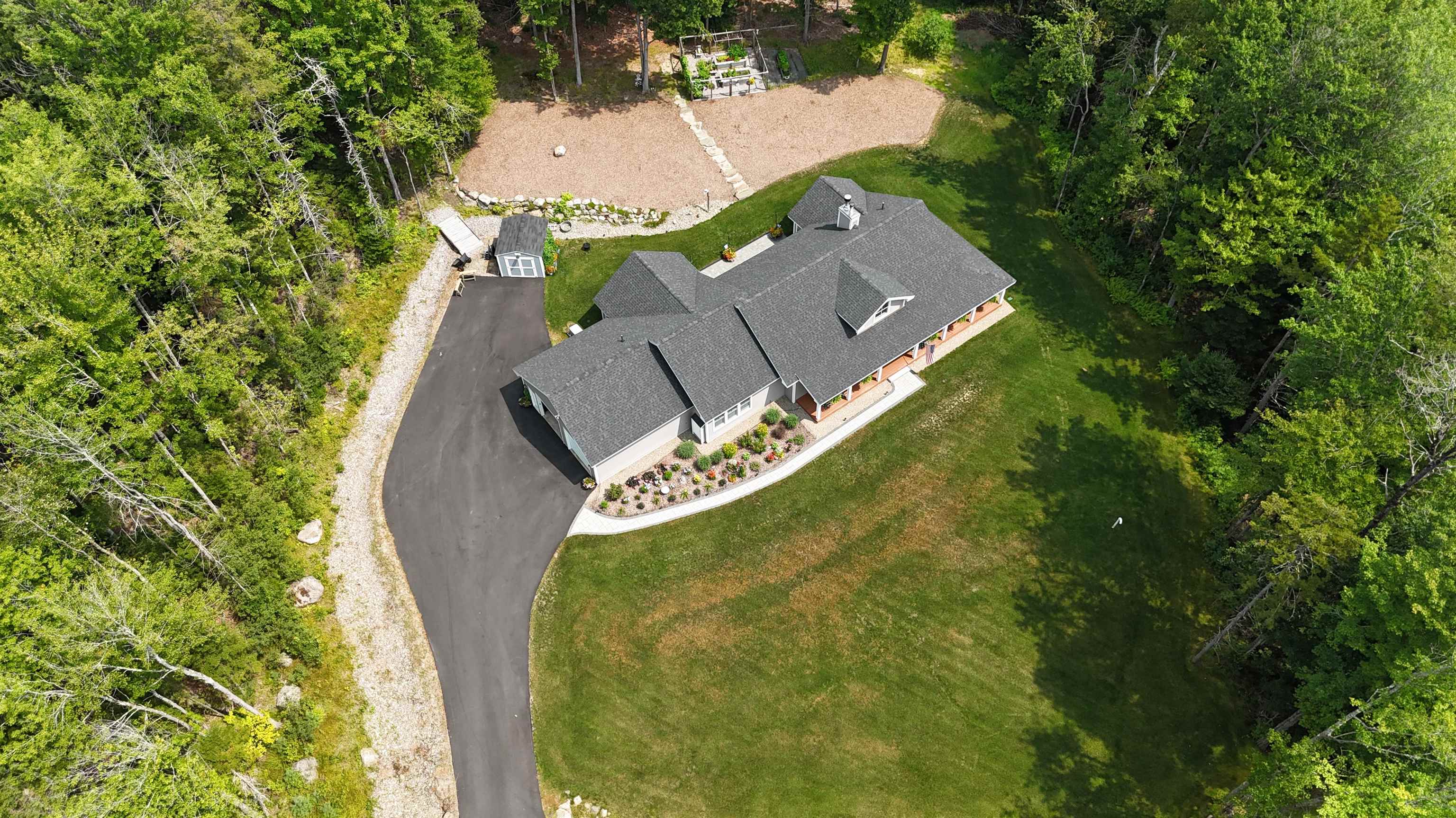 1 acre parcel with plenty of privacy.