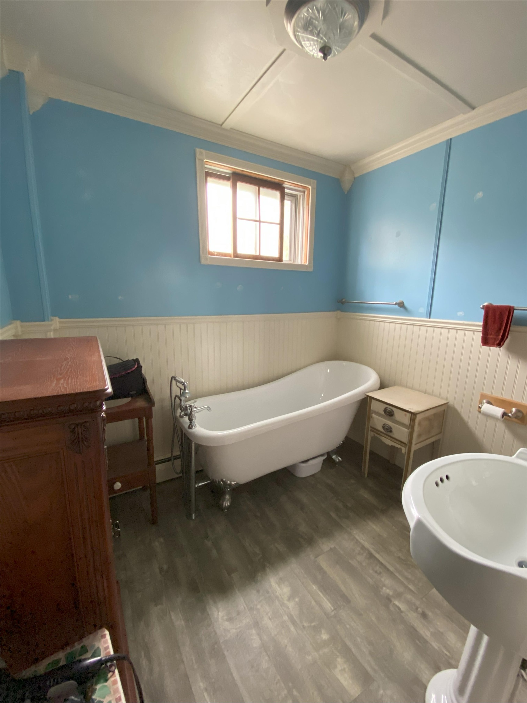 Bath ready for Shower Kit