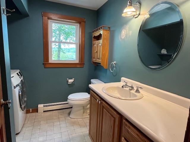 First floor bathroom & laundry