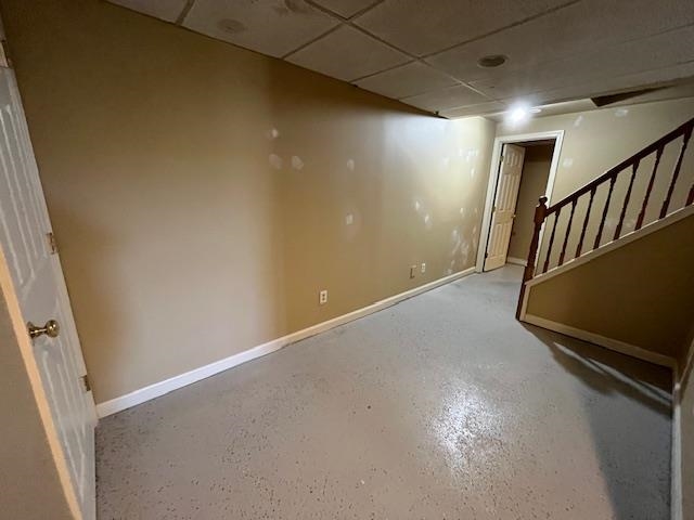 Lower level hallway