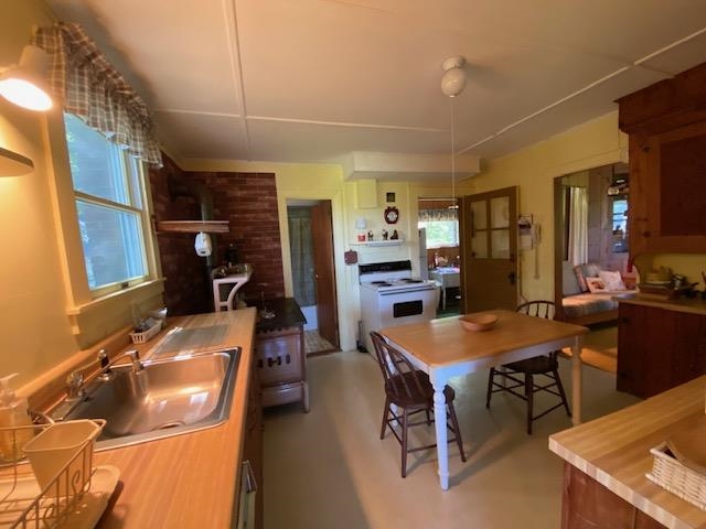 Kitchen with Entry in the background