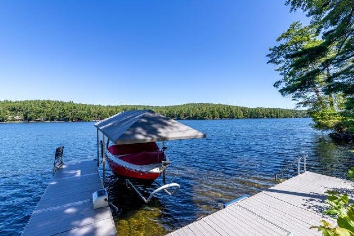 dock and boat lift