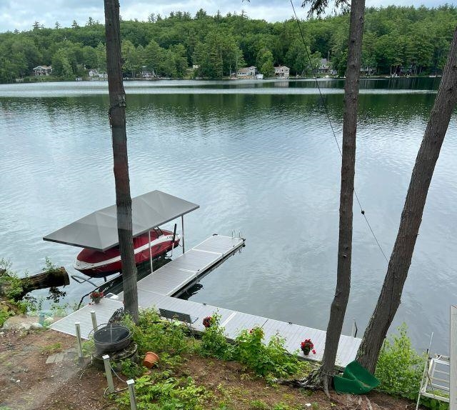 dock and boat lift