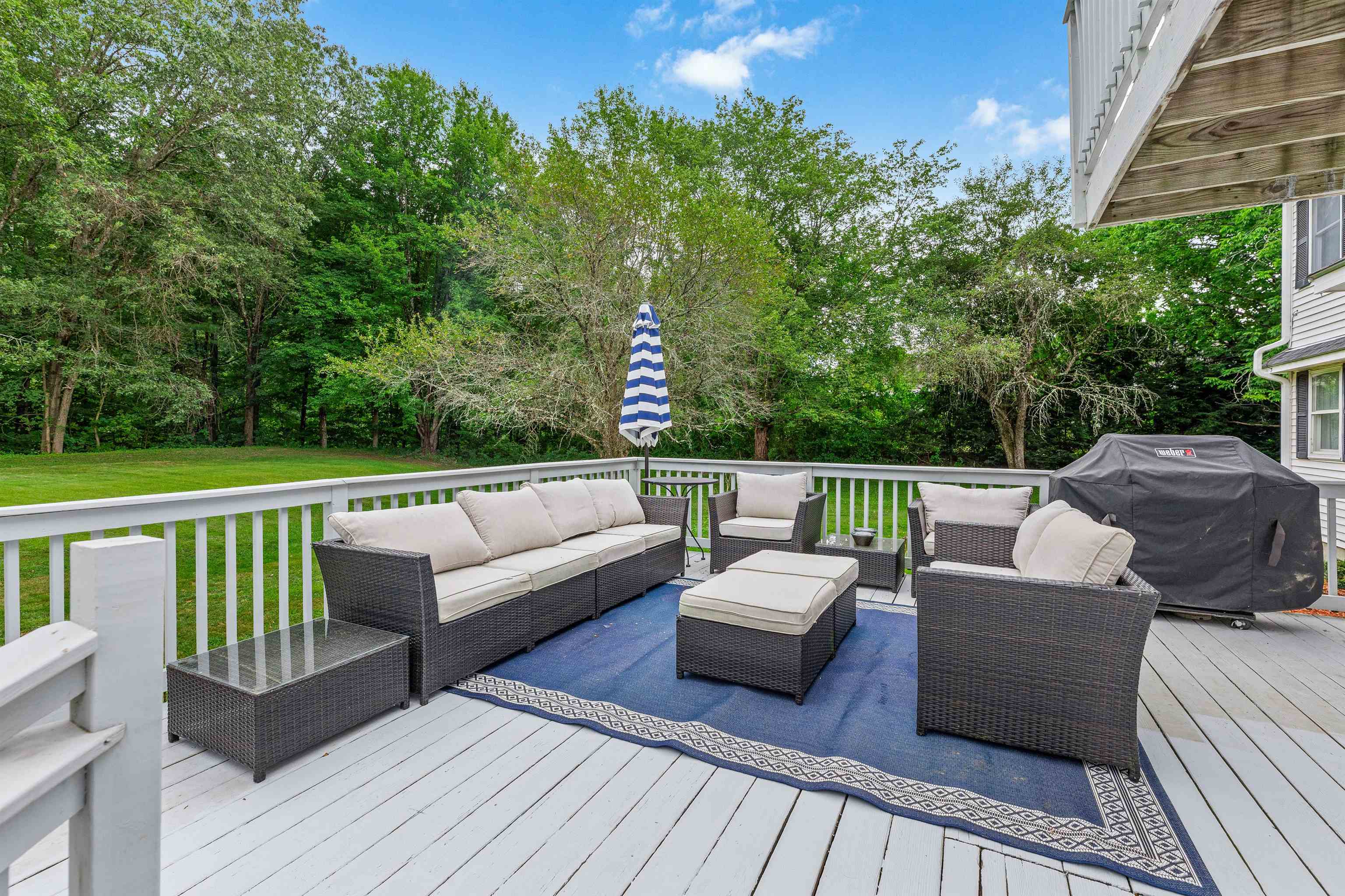Spacious Deck area