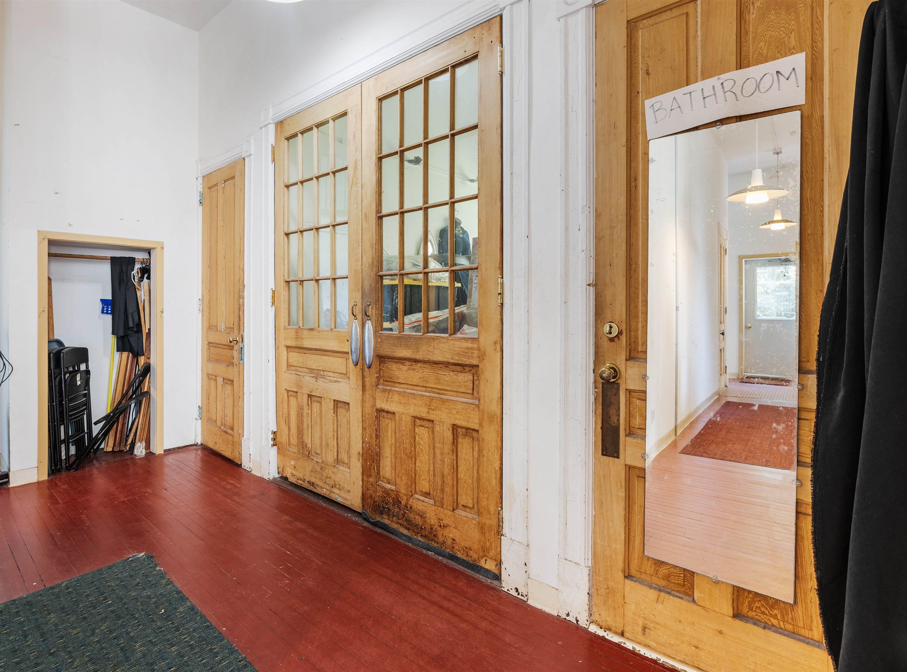 Former Front Entryway