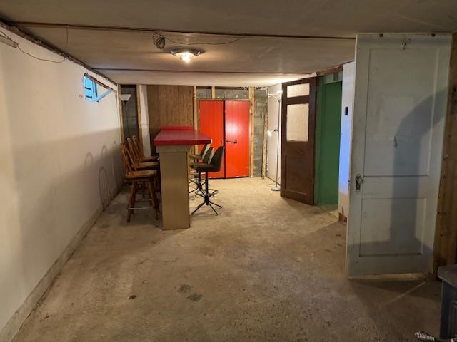 Downstairs bar area